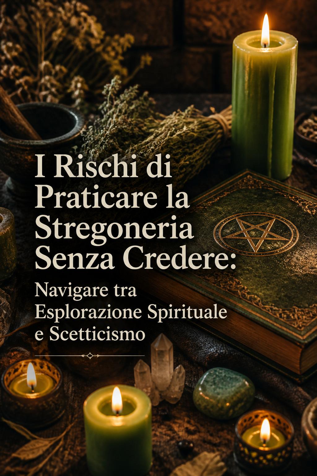I Rischi di Praticare la Stregoneria Senza Credere: Navigare tra Esplorazione Spirituale e Scetticismo