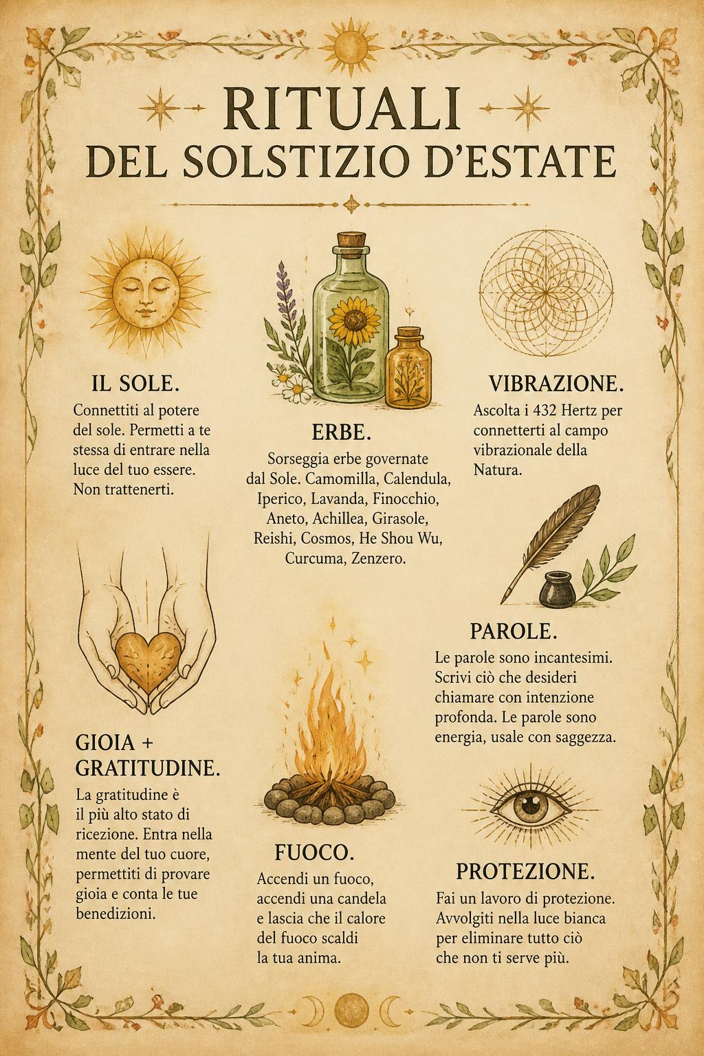 Rituali del Solstizio d'Estate