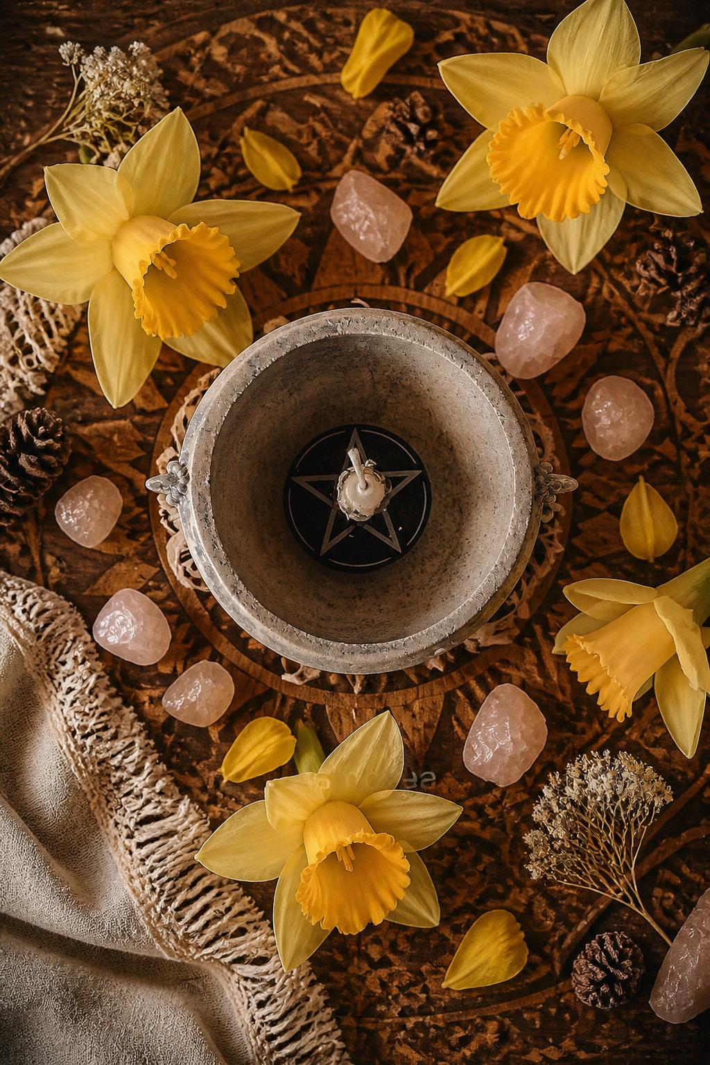 Rituali Wiccan per Nuovi Inizi: Accogliere l'Anno con Intenzioni Magiche
