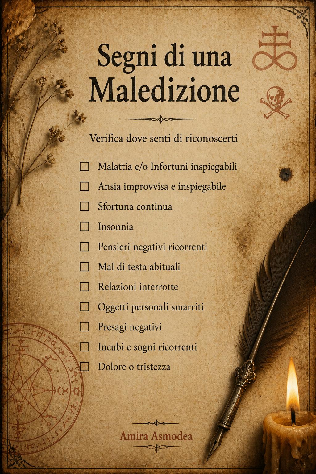 Segni di una Maledizione