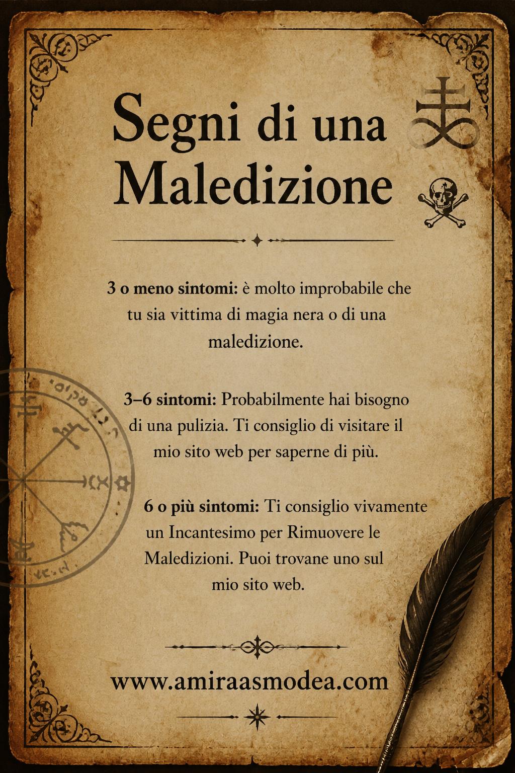 Segni di una Maledizione