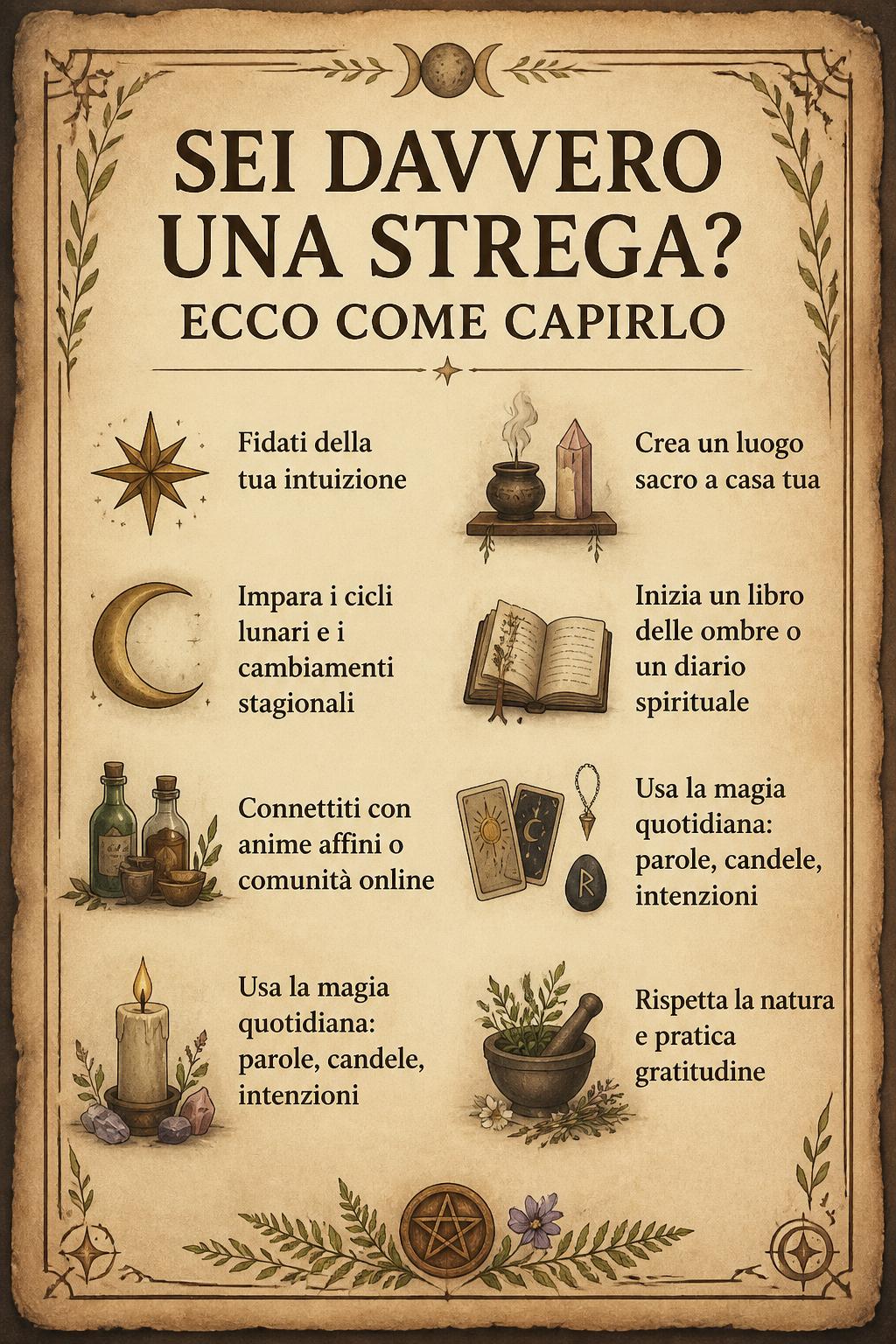 Sei Davvero una Strega? Ecco Come Capirlo