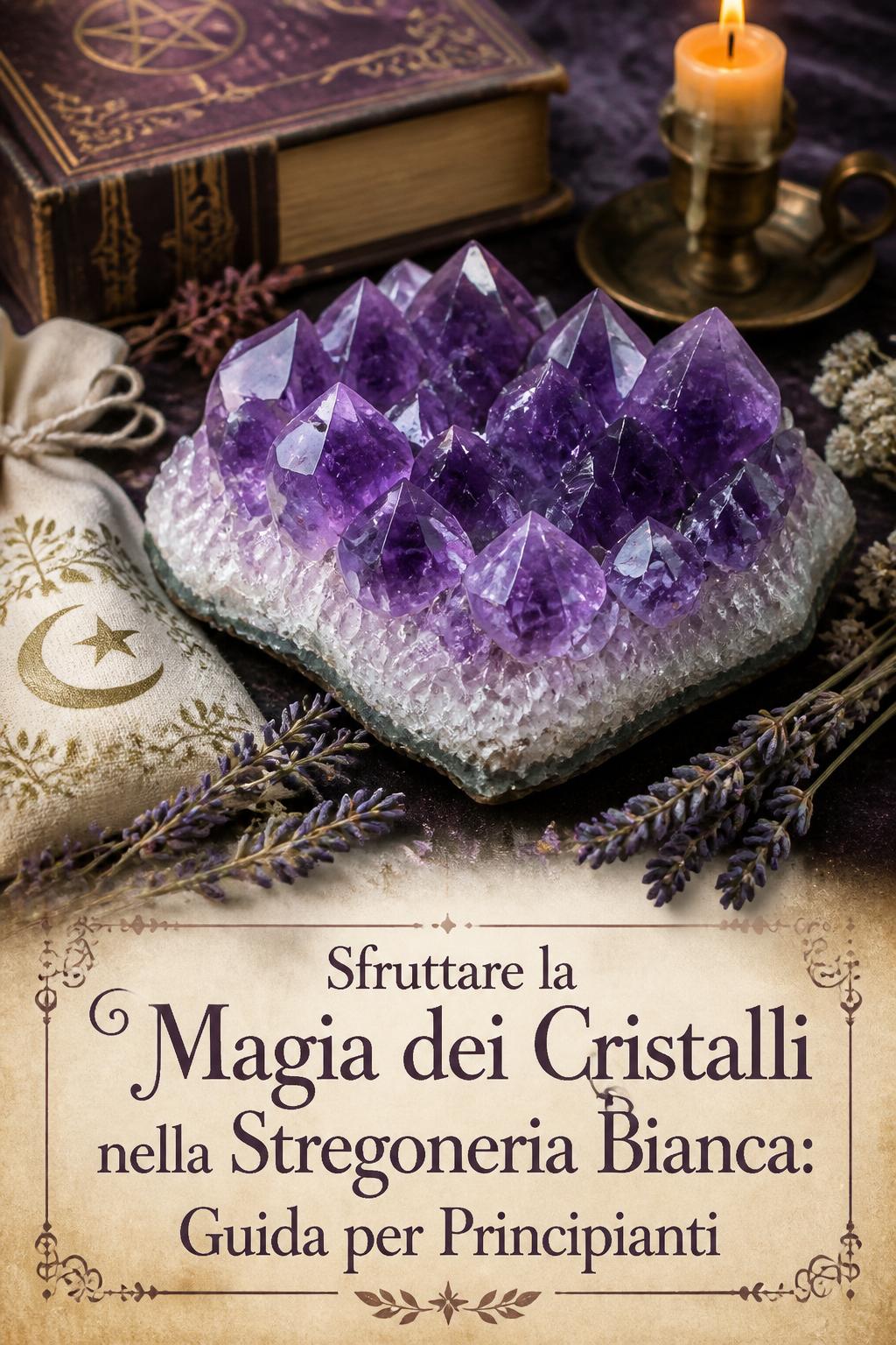 Sfruttare la Magia dei Cristalli nella Stregoneria Bianca: Guida per Principianti