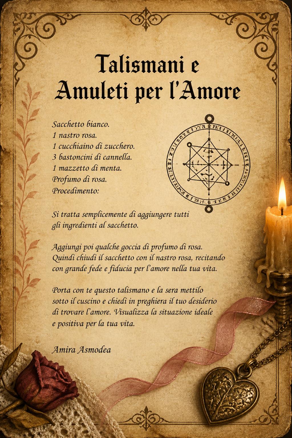 Talismani e Amuleti per l'Amore