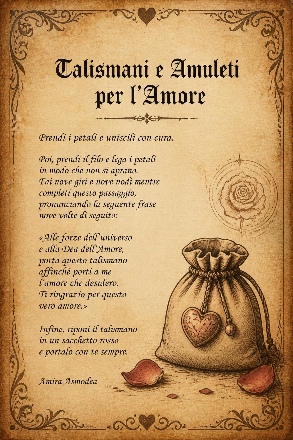 Talismani e Amuleti per l'Amore