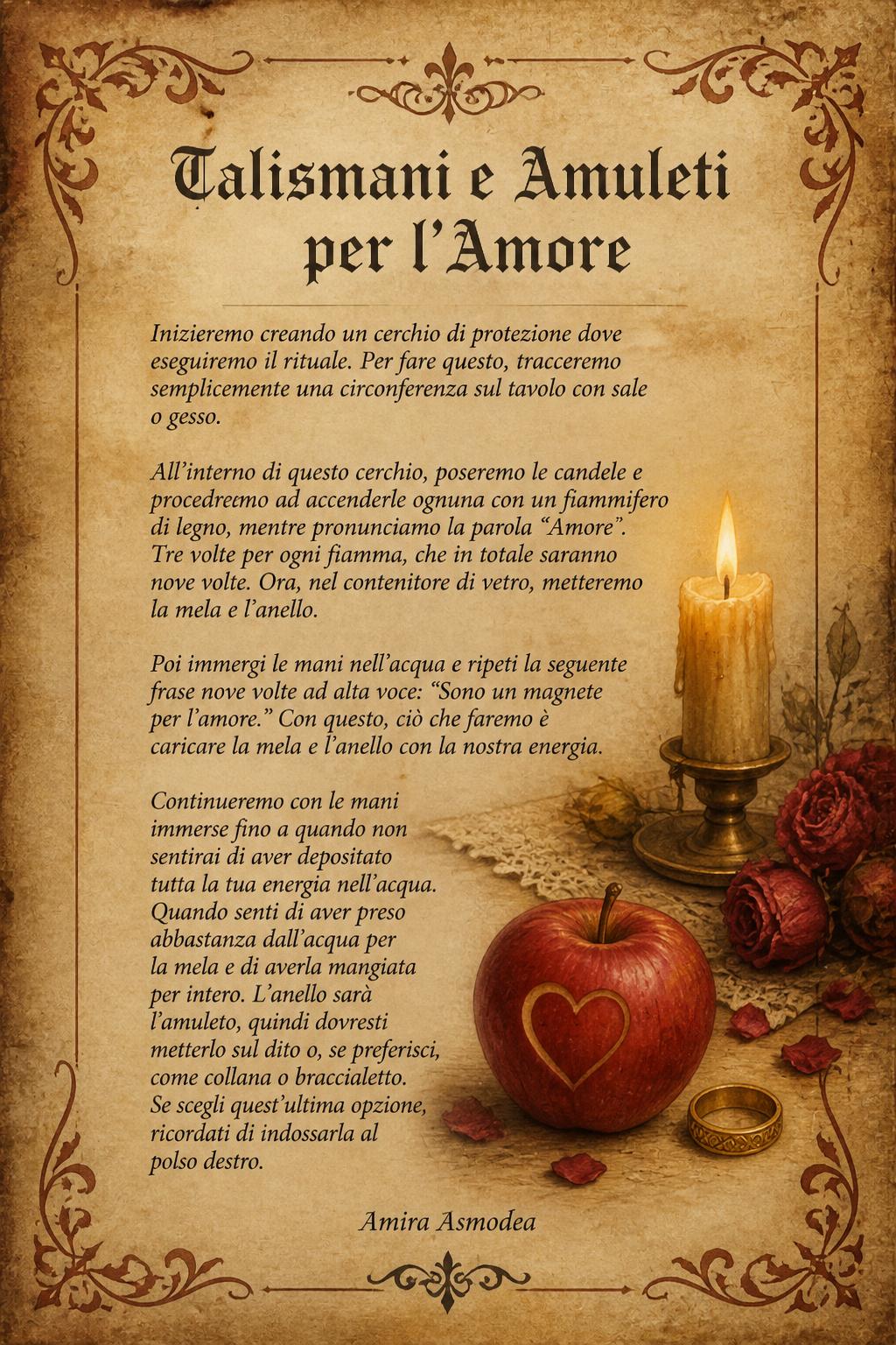 Talismani e Amuleti per l'Amore