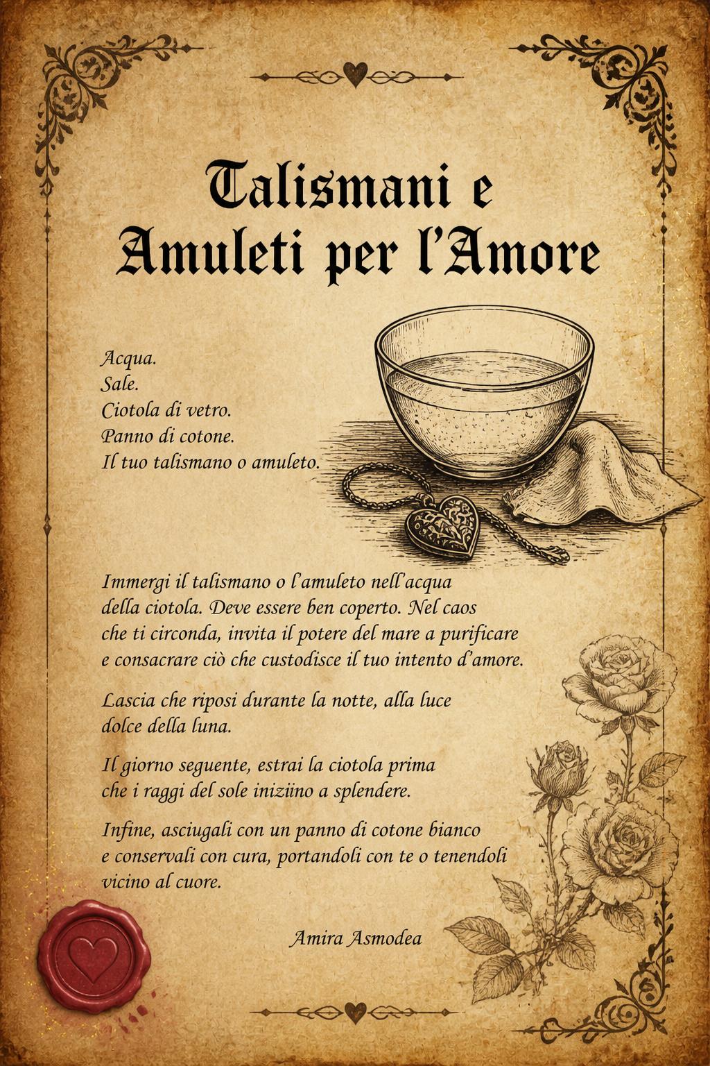 Talismani e Amuleti per l'Amore