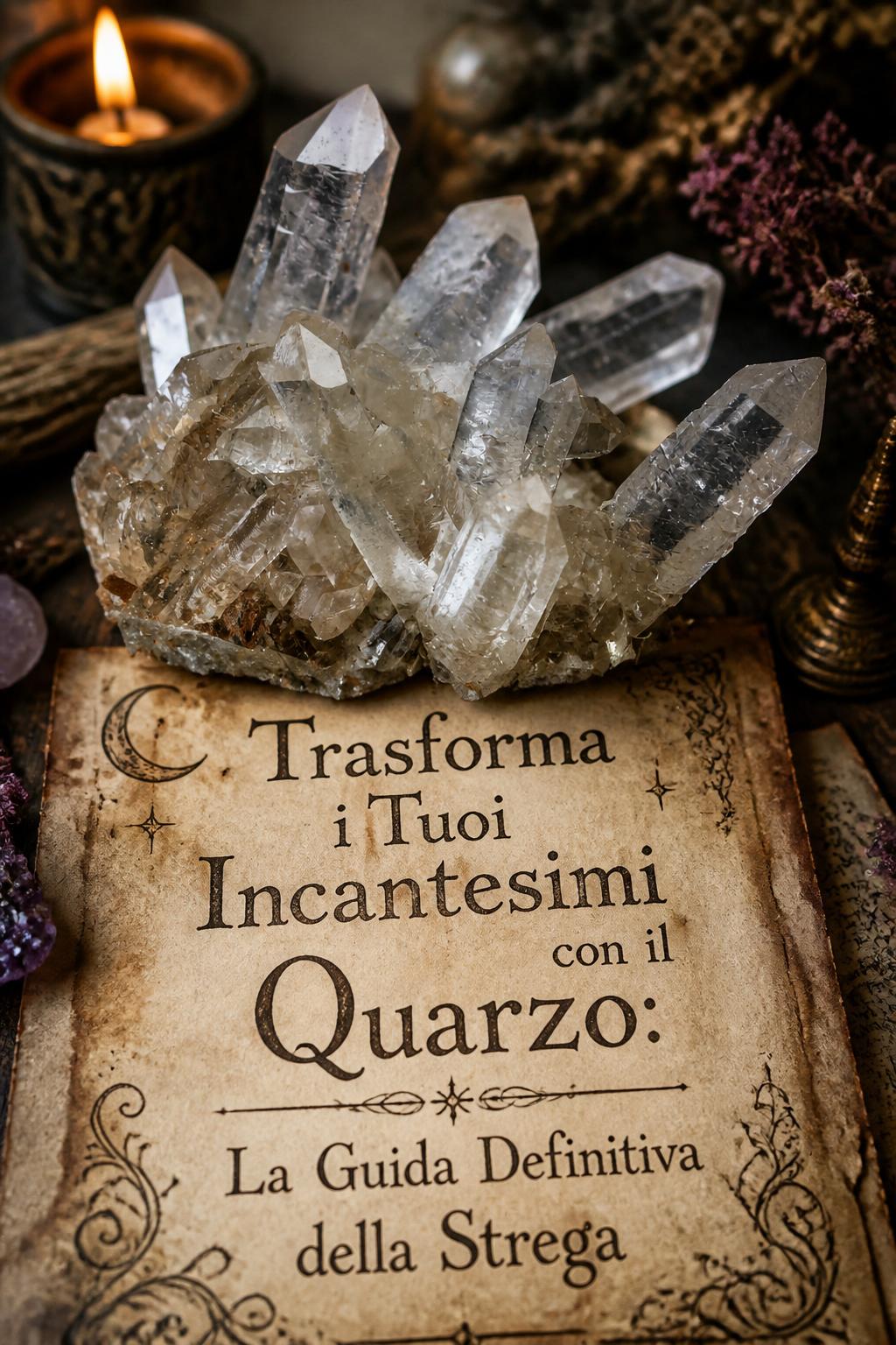 Trasforma i Tuoi Incantesimi con il Quarzo: La Guida Definitiva della Strega