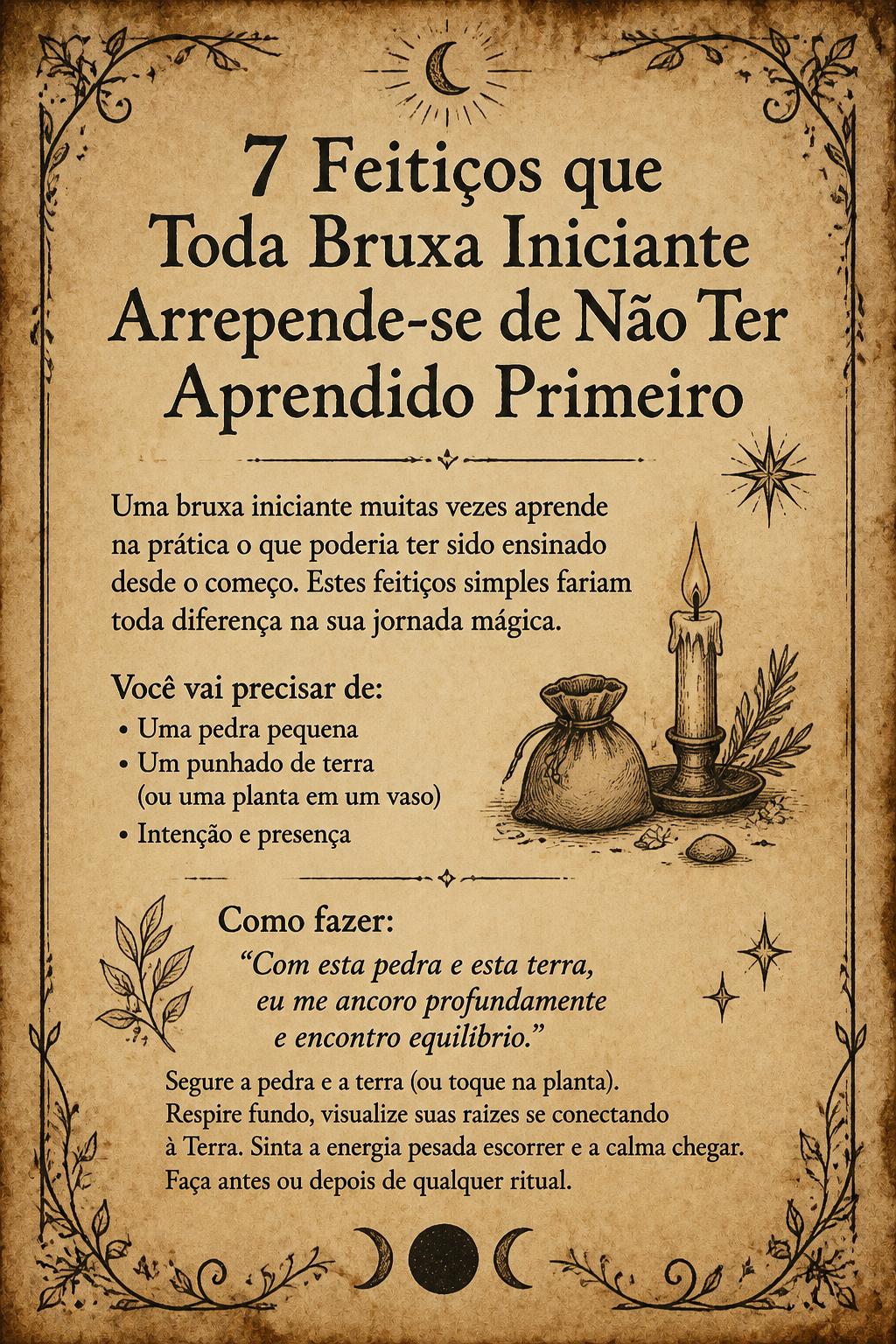 7 Feitiços que Toda Bruxa Iniciante Arrepende-se de Não Ter Aprendido Primeiro