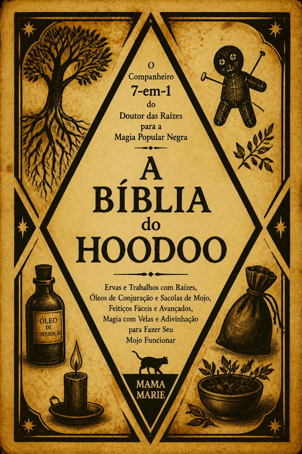 A Bíblia do Hoodoo • O Companheiro 7-em-1 do Doutor das Raízes para a Magia Popular Negra: Ervas e Trabalhos com Raízes, Óleos de Conjuração e Sacolas de Mojo, Feitiços Fáceis e Avançados, Magia com Velas e Adivinhação para Fazer Seu Mojo Funcionar