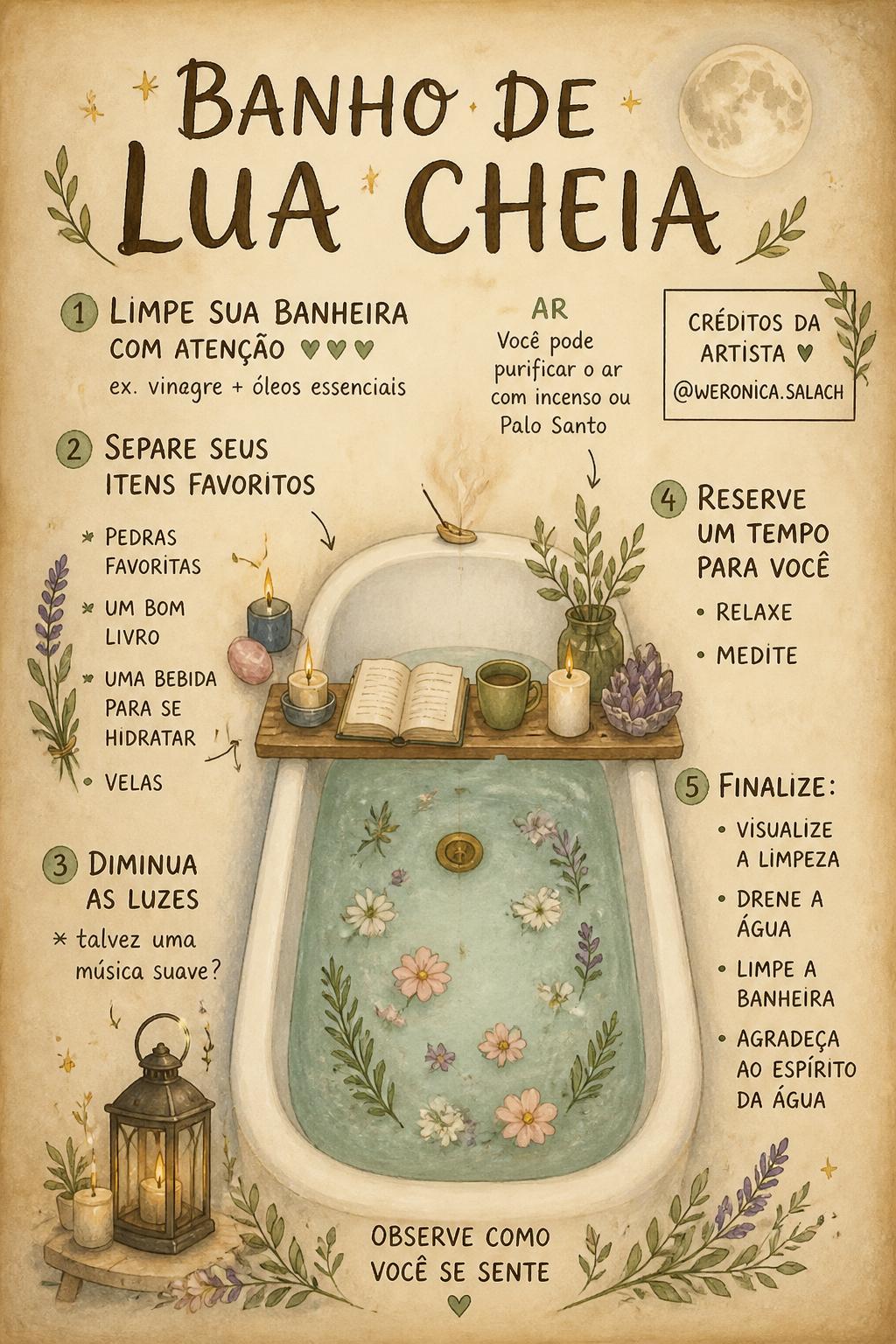 Banho de Lua Cheia