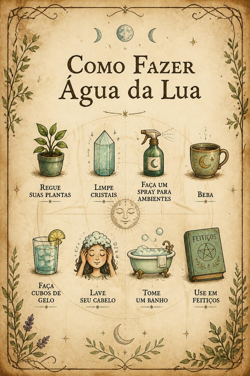 Como Fazer Água da Lua