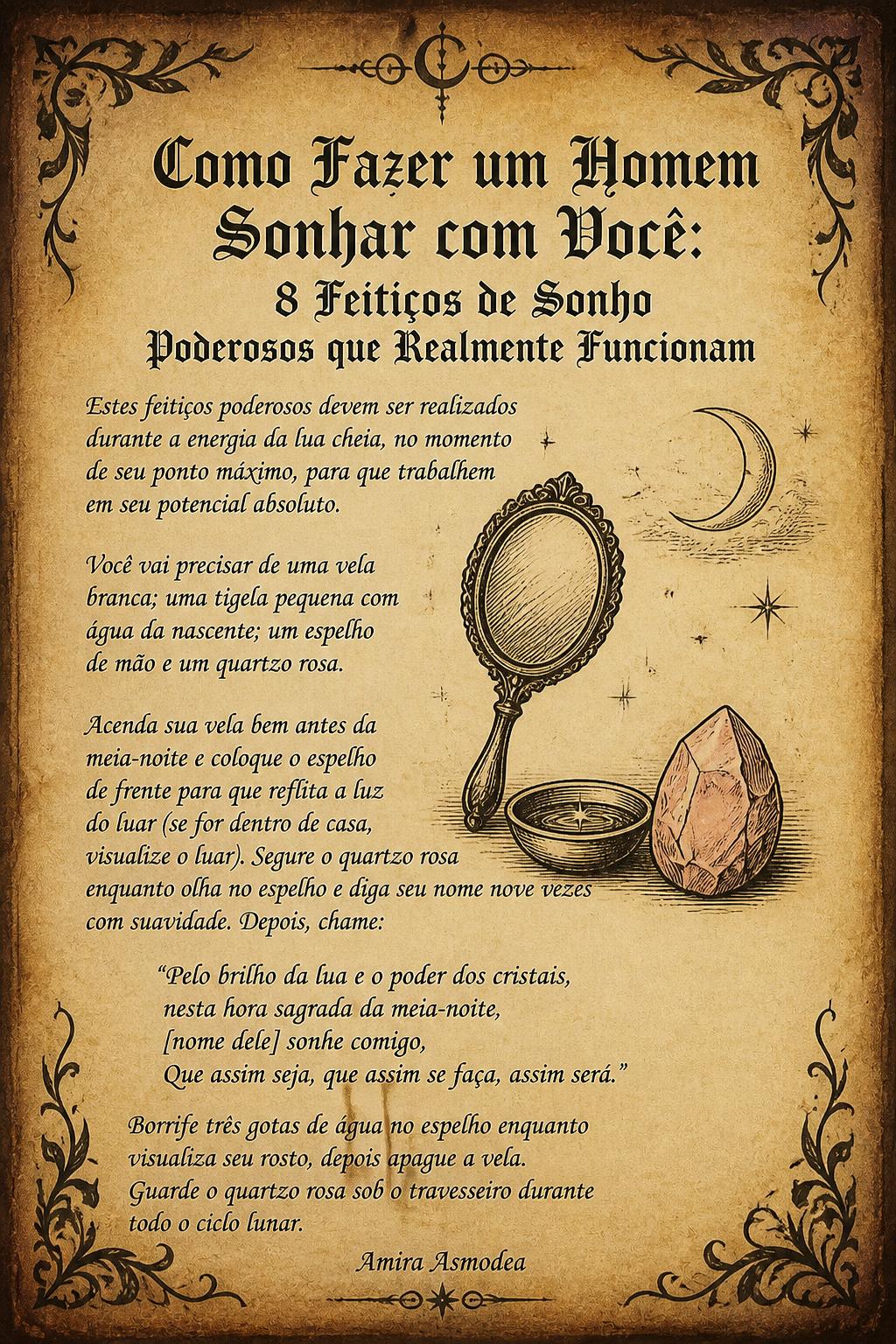 Como Fazer um Homem Sonhar com Você: 8 Feitiços de Sonho Poderosos que Realmente Funcionam