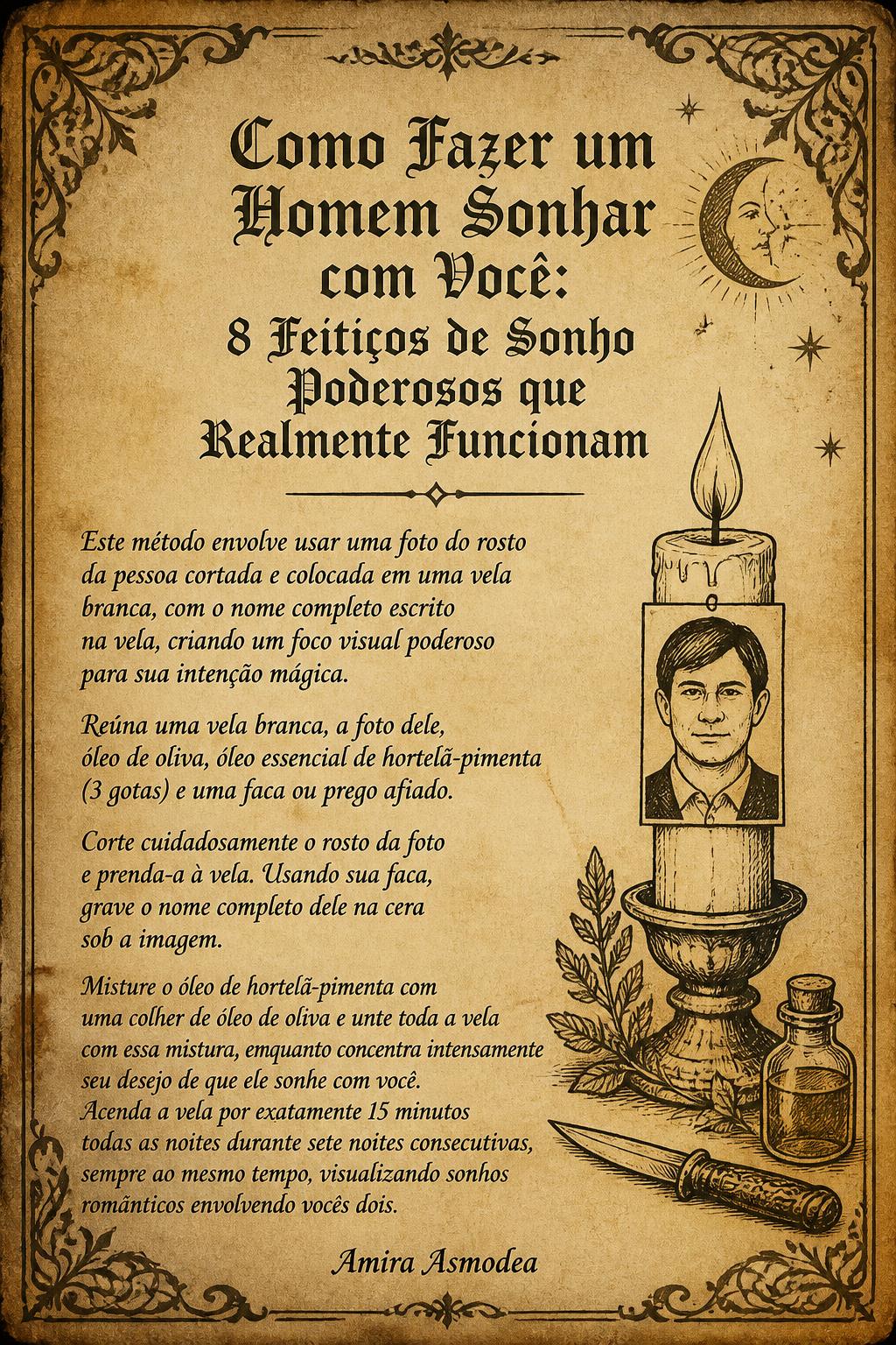 Como Fazer um Homem Sonhar com Você: 8 Feitiços de Sonho Poderosos que Realmente Funcionam