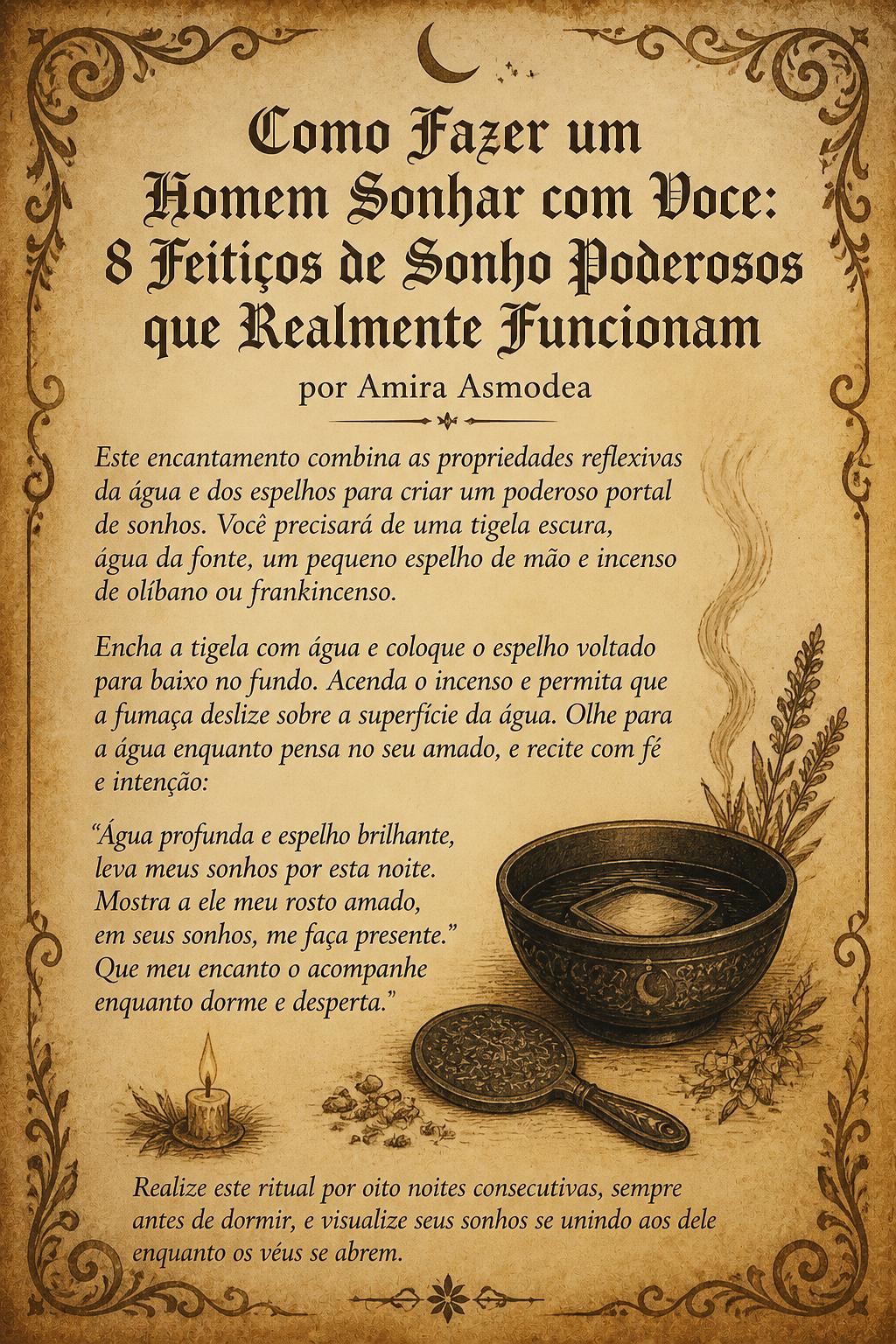 Como Fazer um Homem Sonhar com Você: 8 Feitiços de Sonho Poderosos que Realmente Funcionam