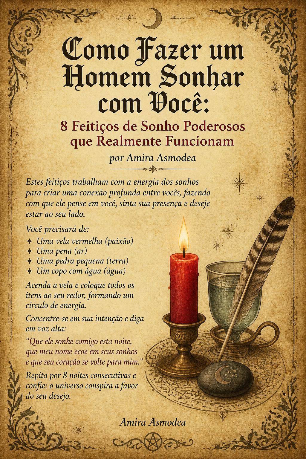 Como Fazer um Homem Sonhar com Você: 8 Feitiços de Sonho Poderosos que Realmente Funcionam