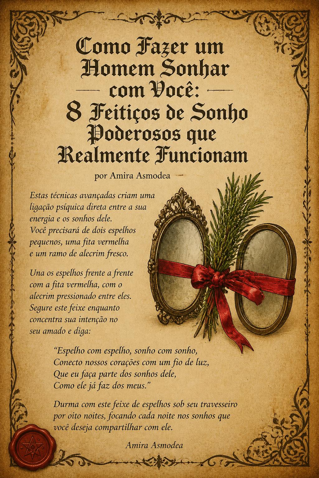Como Fazer um Homem Sonhar com Você: 8 Feitiços de Sonho Poderosos que Realmente Funcionam
