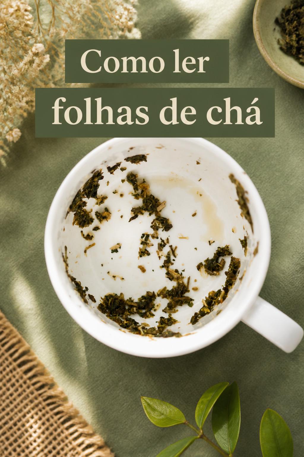 Como ler folhas de chá