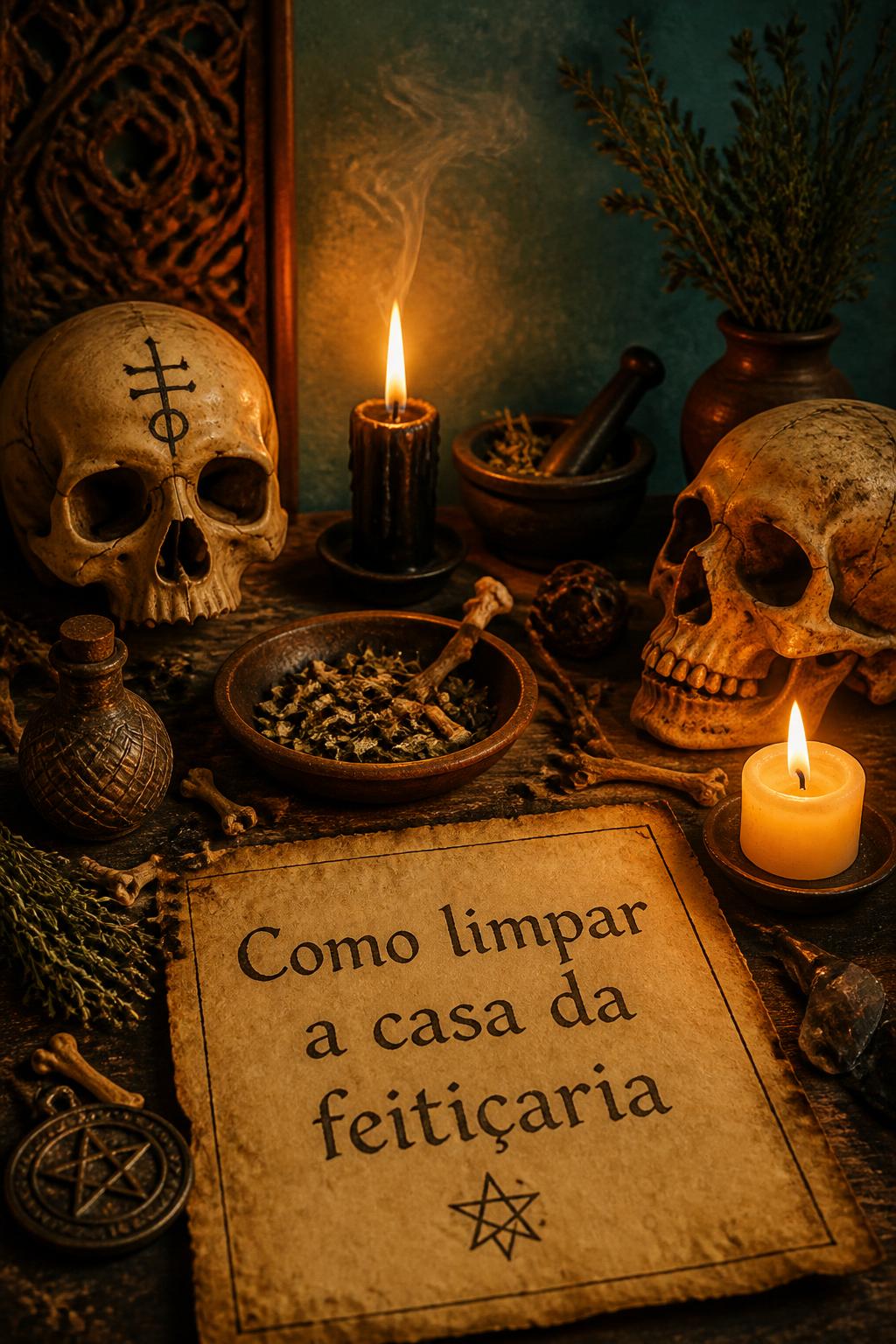 Como limpar a casa da feitiçaria
