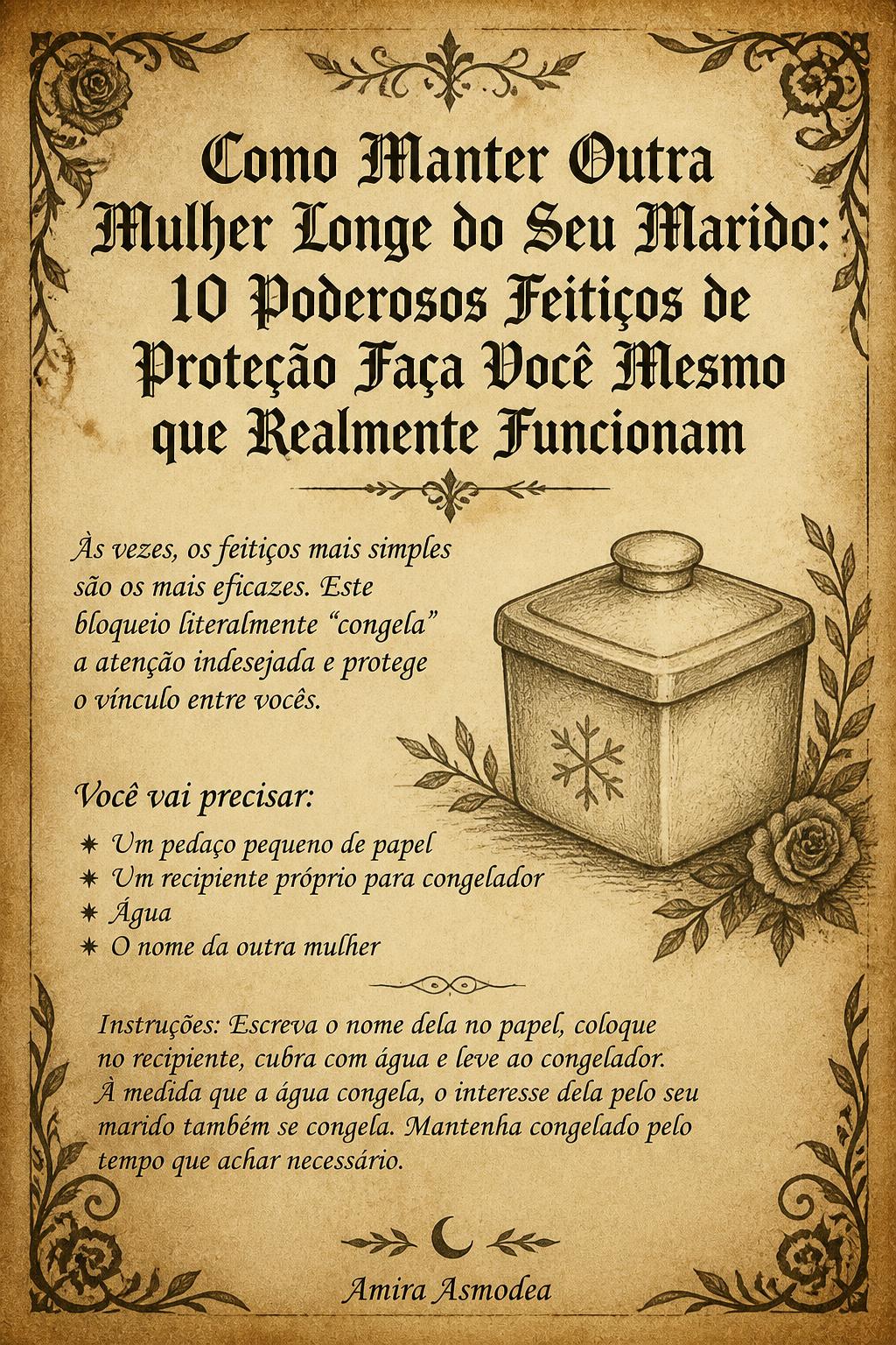 Como Manter Outra Mulher Longe do Seu Marido: 10 Poderosos Feitiços de Proteção Faça Você Mesmo que Realmente Funcionam