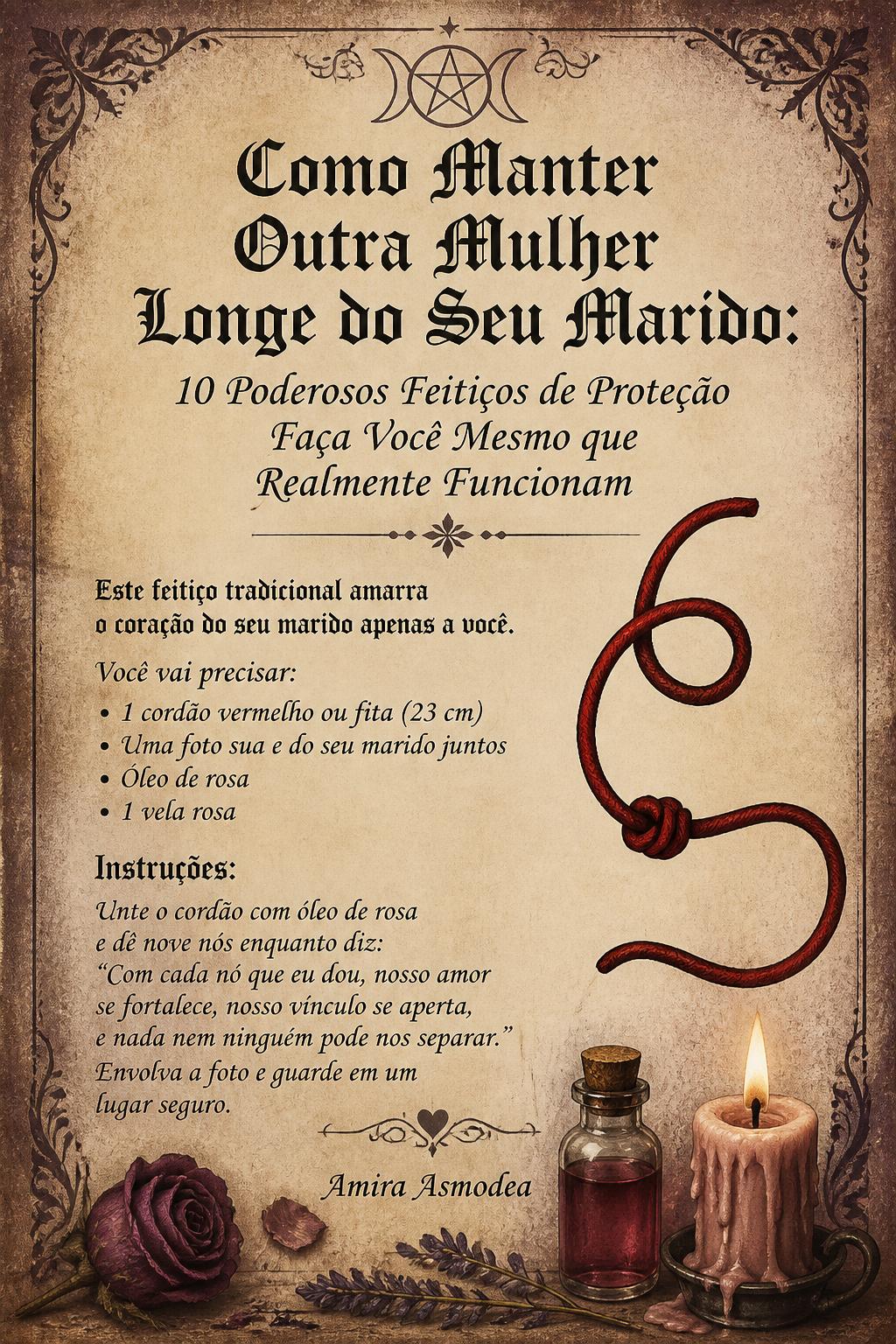 Como Manter Outra Mulher Longe do Seu Marido: 10 Poderosos Feitiços de Proteção Faça Você Mesmo que Realmente Funcionam
