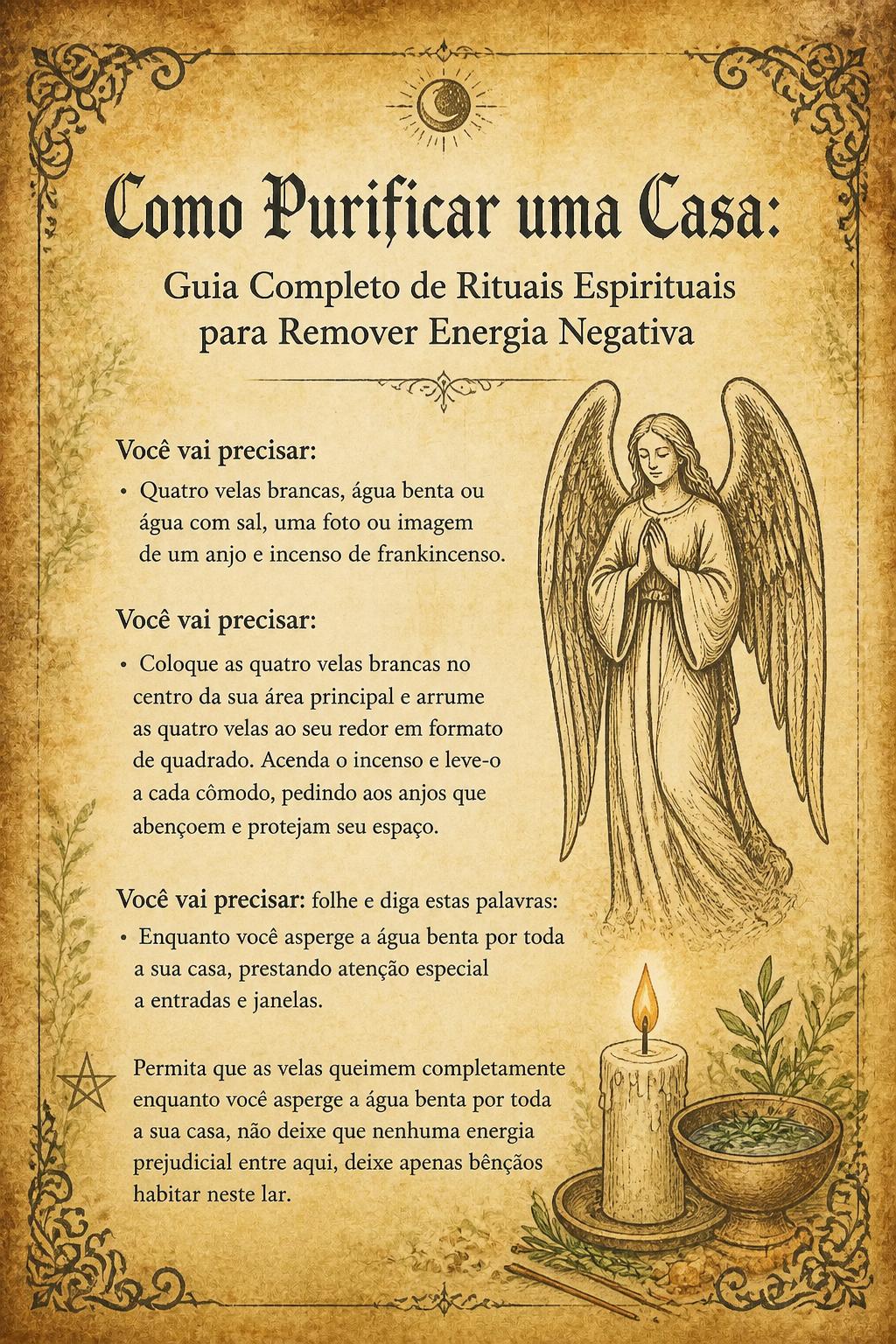 Como Purificar uma Casa: Guia Completo de Rituais Espirituais para Remover Energia Negativa