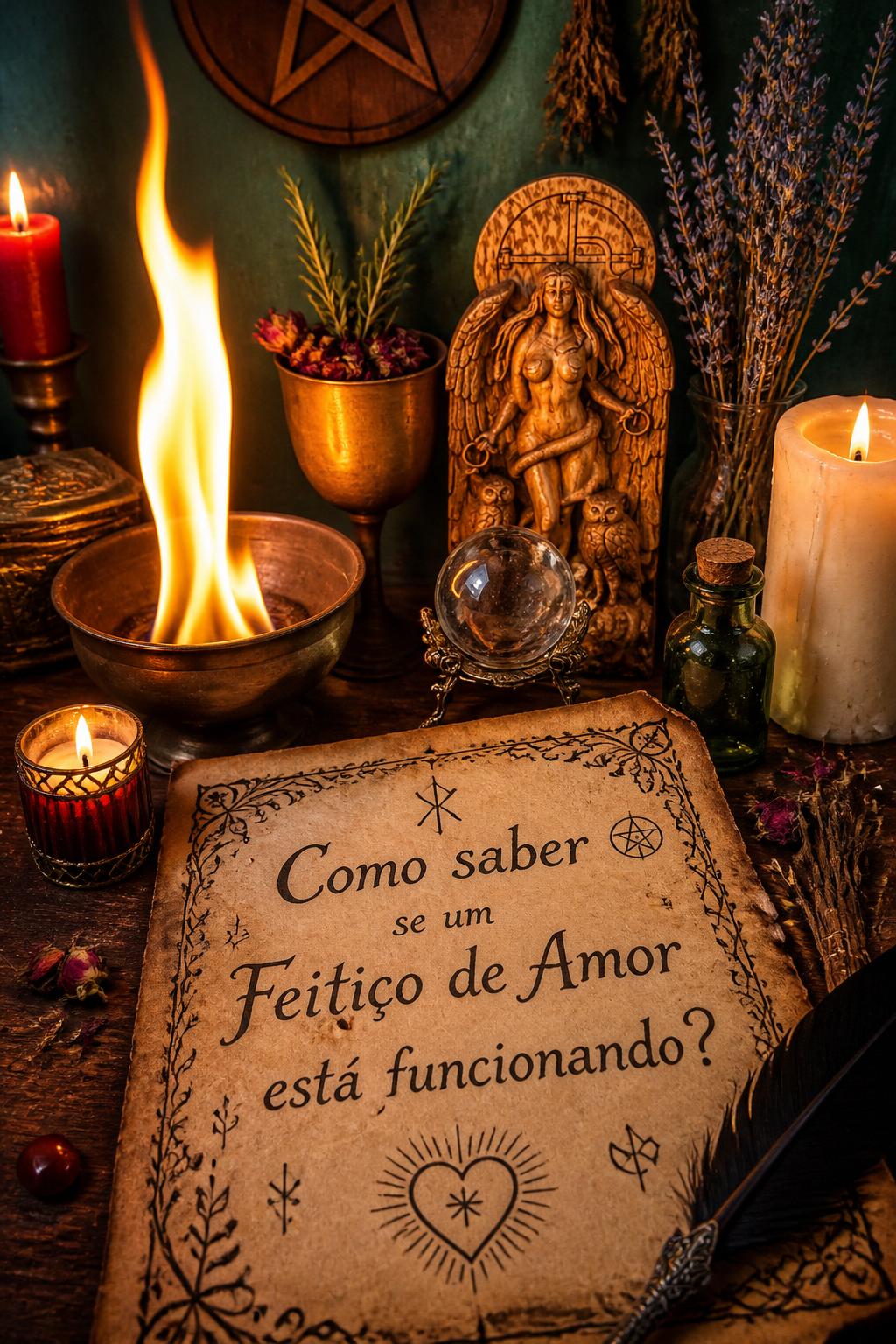Como saber se um Feitiço de Amor está funcionando?