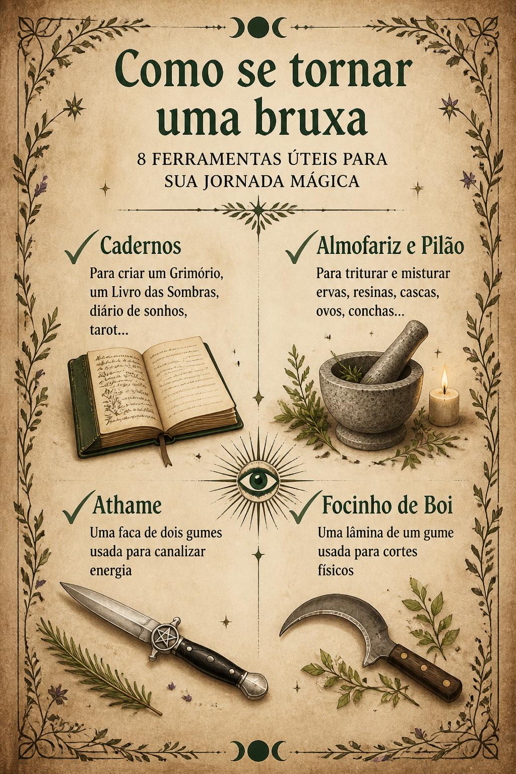 Como se tornar uma bruxa