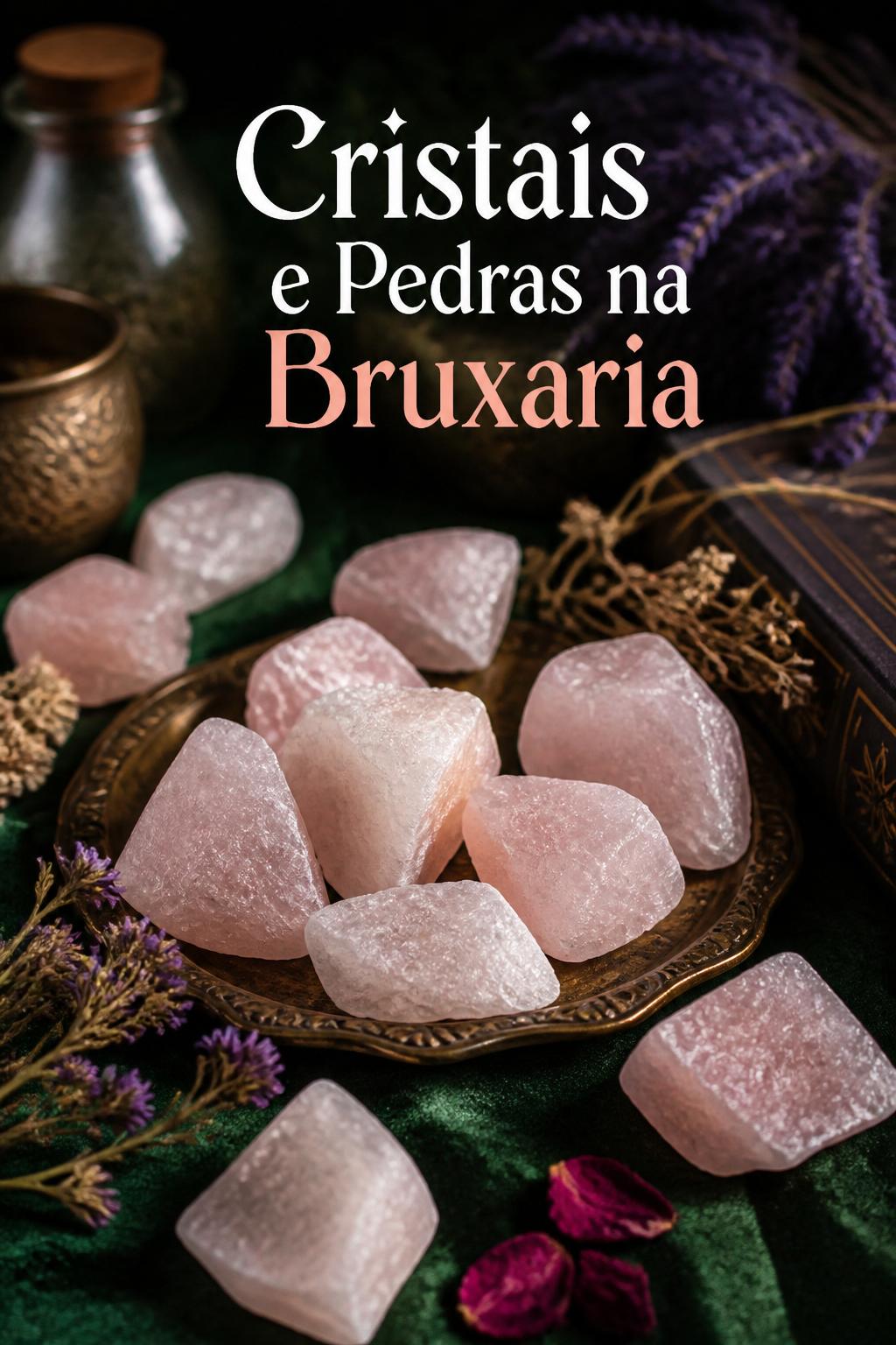 Cristais e Pedras na Bruxaria