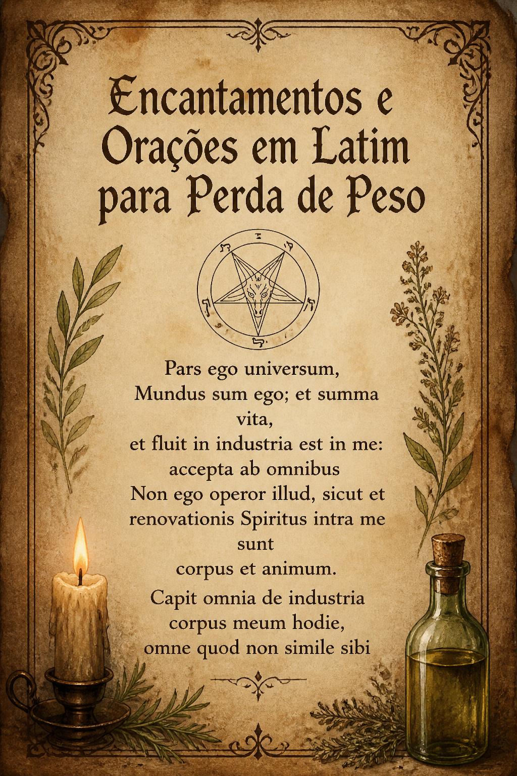 Encantamentos e Orações em Latim para Perda de Peso