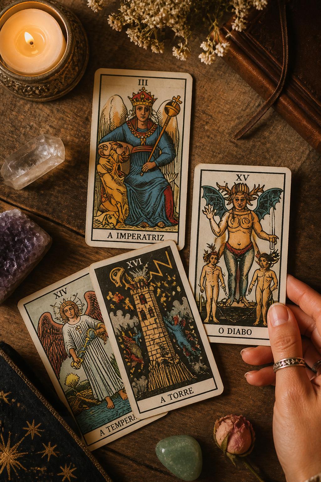 Erros Comuns ao Começar a Ler Cartas de Tarot