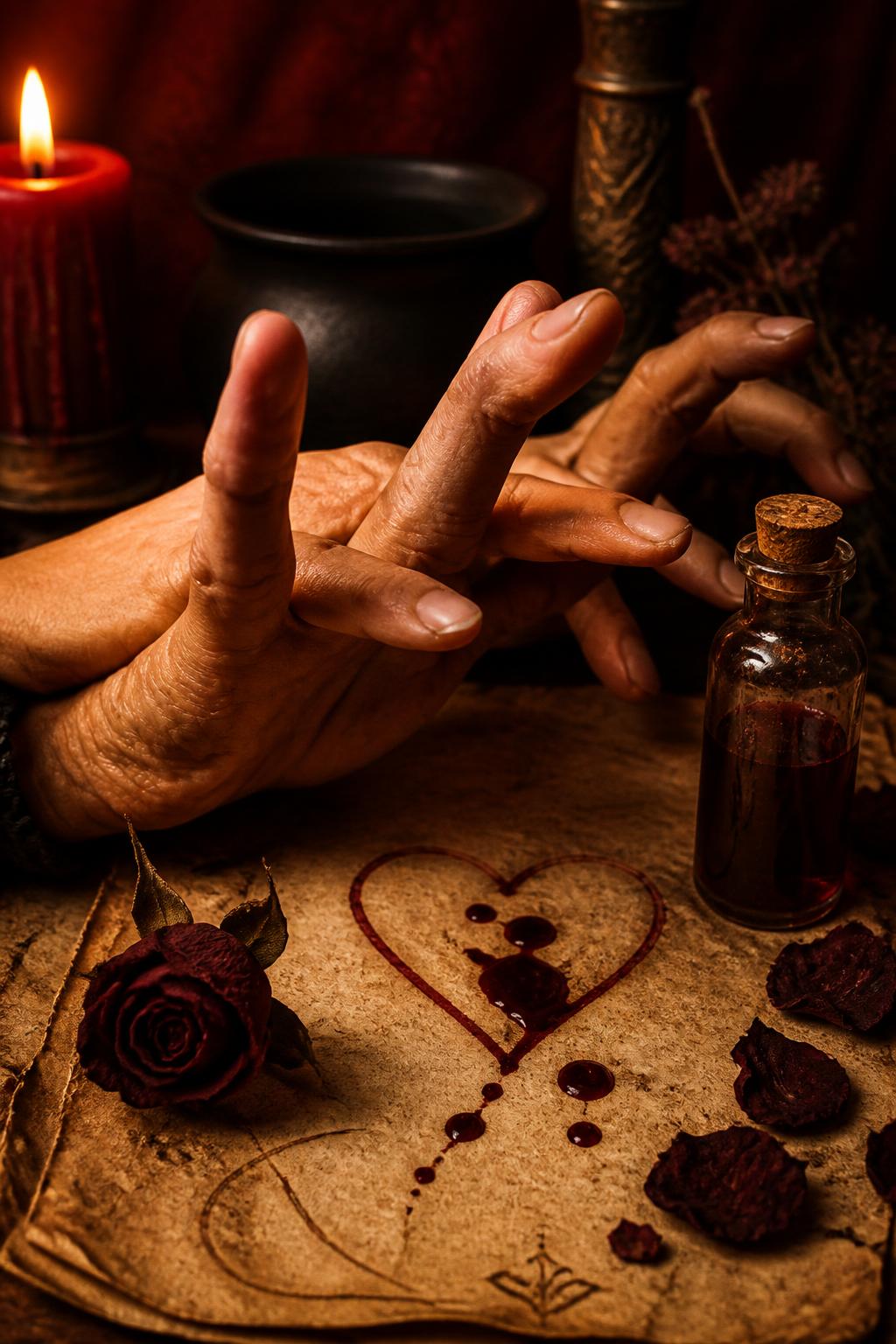 Feitiço de Amor com Sangue do Período Menstrual