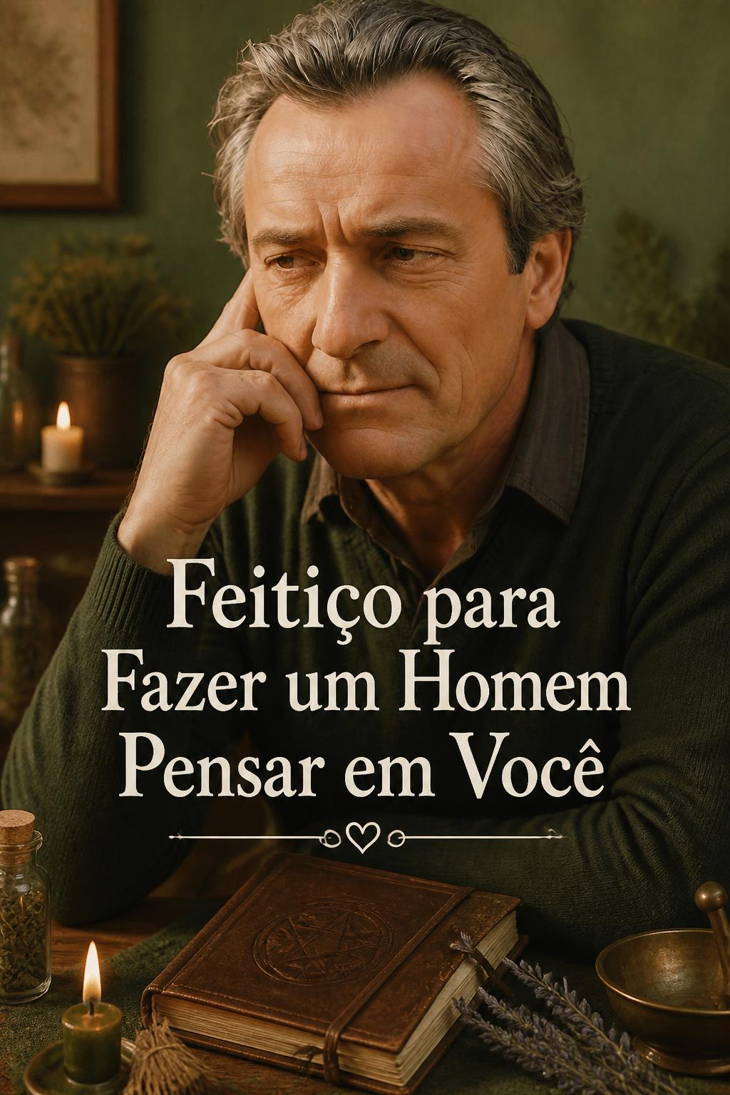 Feitiço para Fazer um Homem Pensar em Você