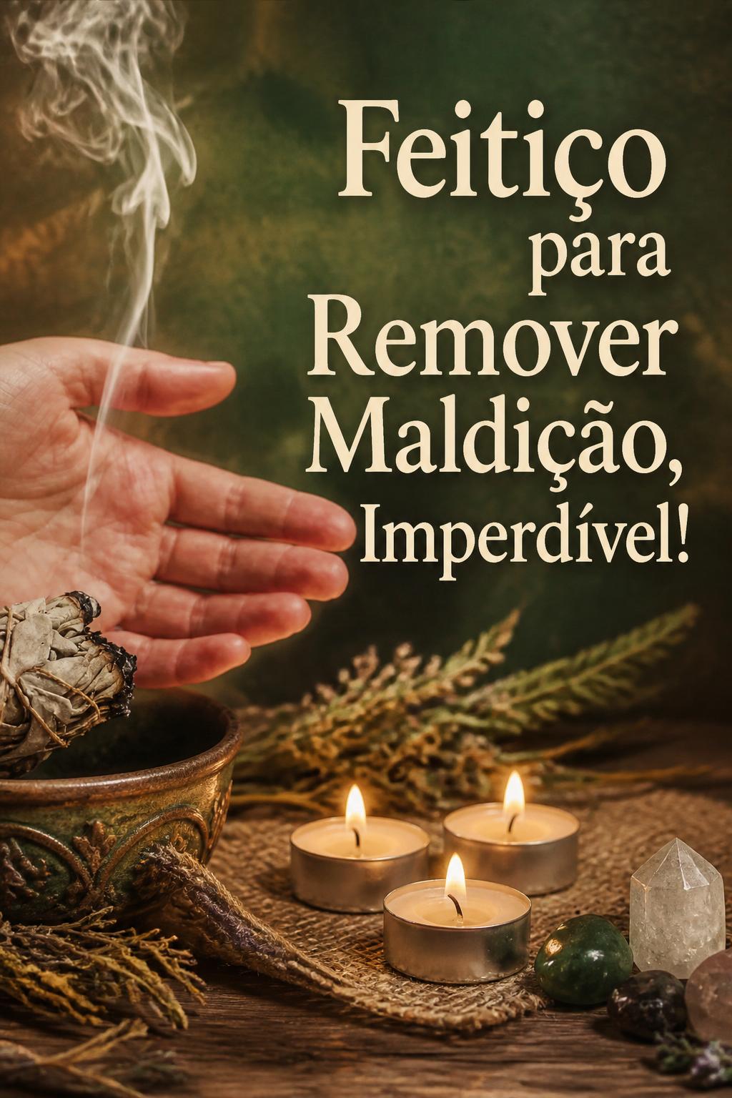 Feitiço para Remover Maldição, Imperdível!