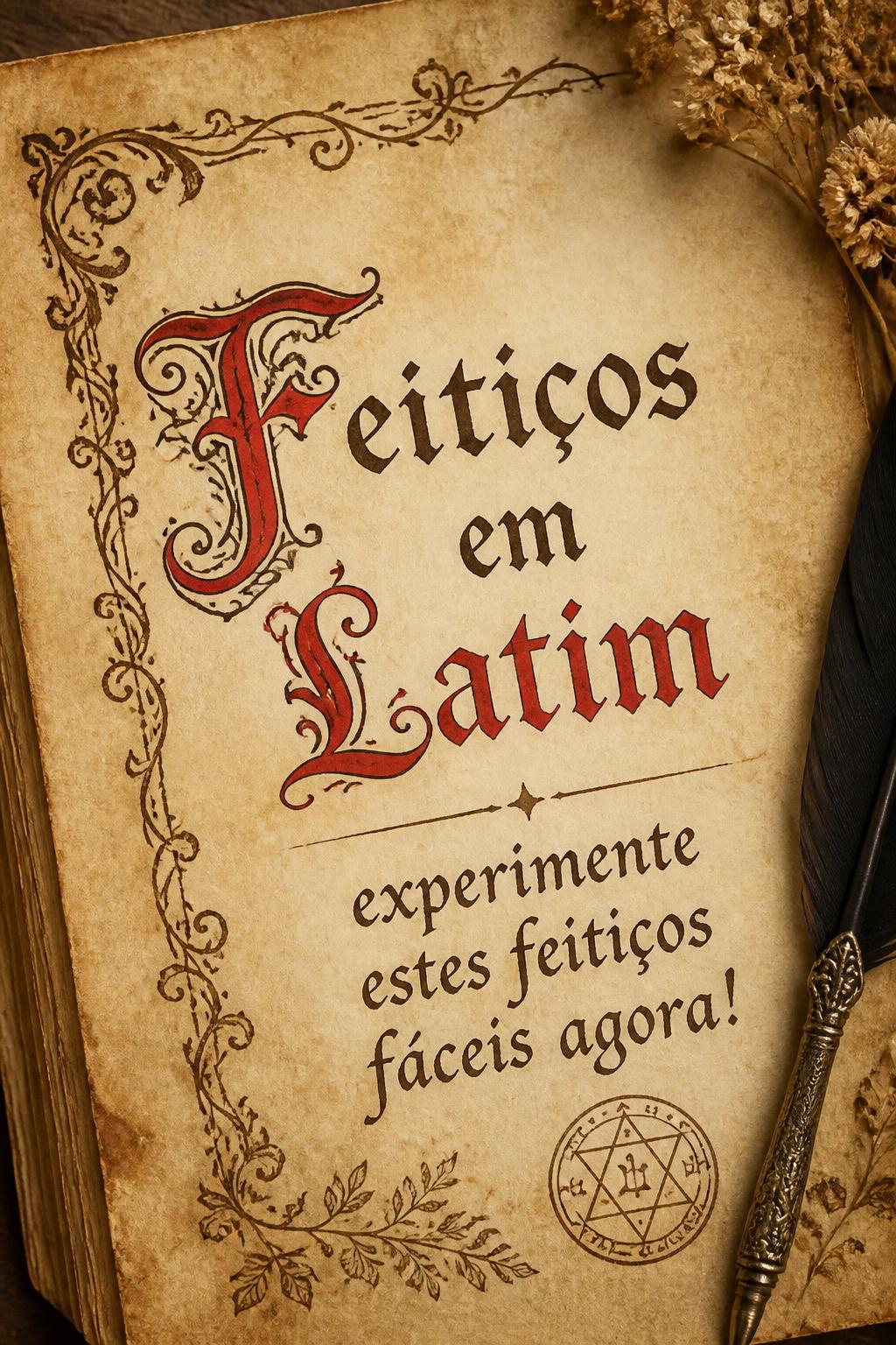 Feitiços em Latim, experimente estes feitiços fáceis agora!