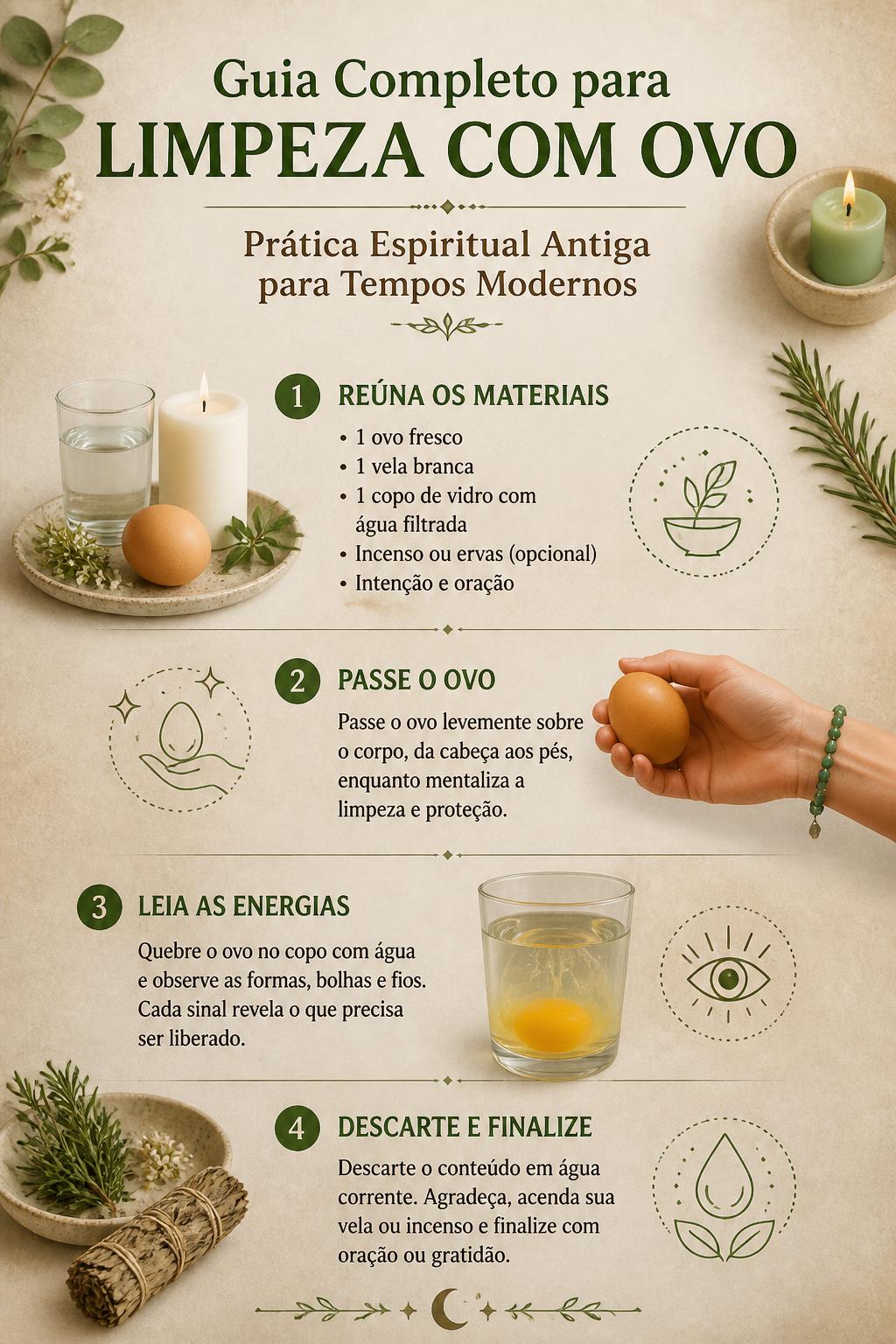Guia Completo para Limpeza com Ovo: Prática Espiritual Antiga para Tempos Modernos