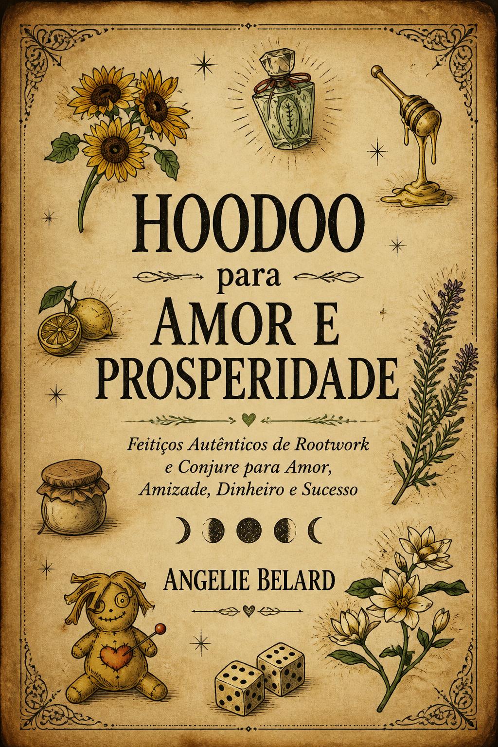 Hoodoo para Amor e Prosperidade: Feitiços Autênticos de Rootwork e Conjure para Amor, Amizade, Dinheiro e Sucesso