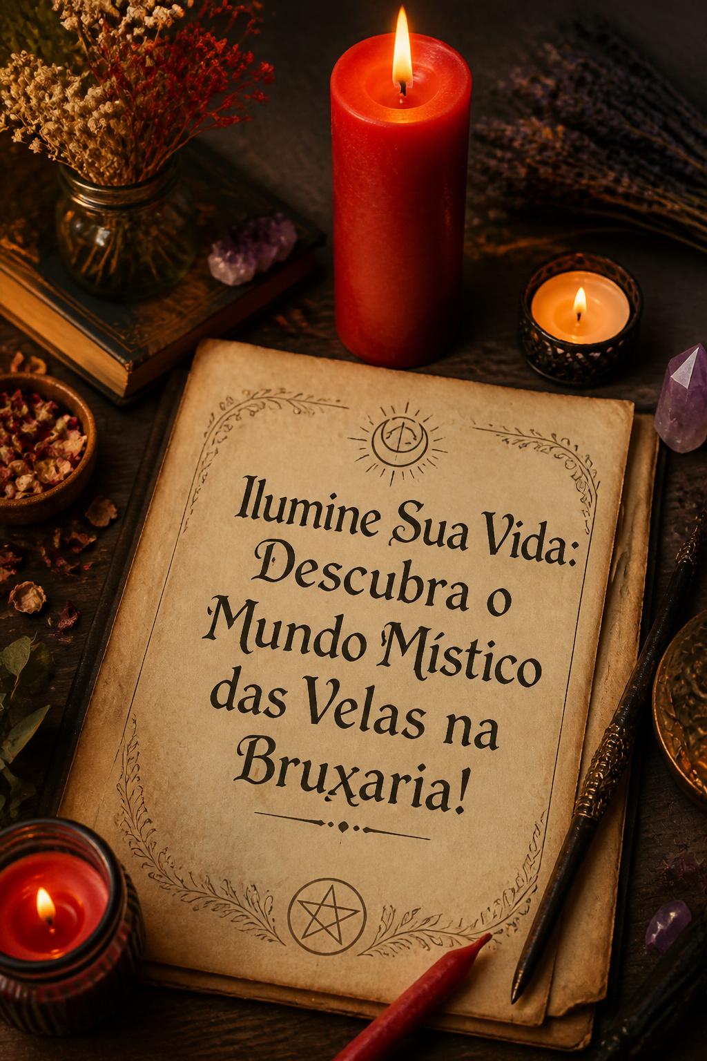 Spell With Candles to Enhance Love Ilumine Sua Vida: Descubra o Mundo Místico das Velas na Bruxaria!
