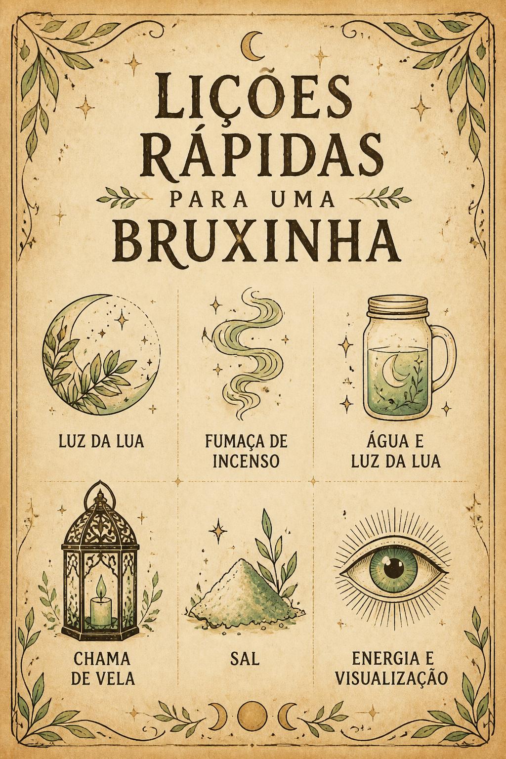Lições Rápidas para uma Bruxinha