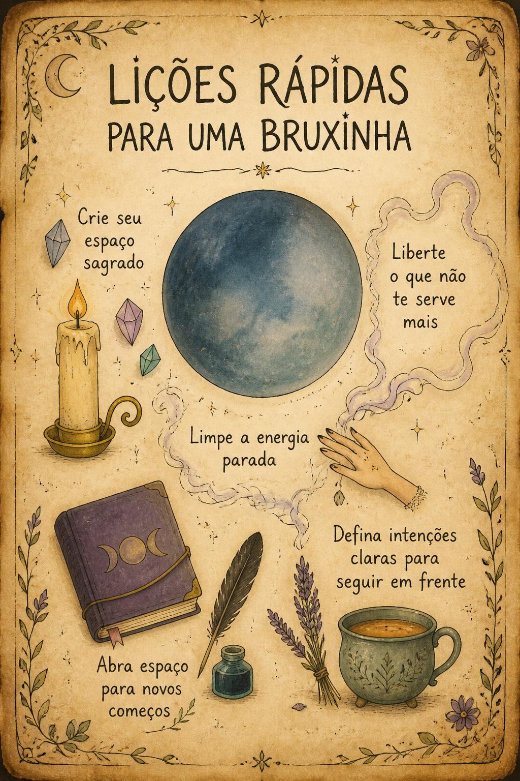 Lições Rápidas para uma Bruxinha