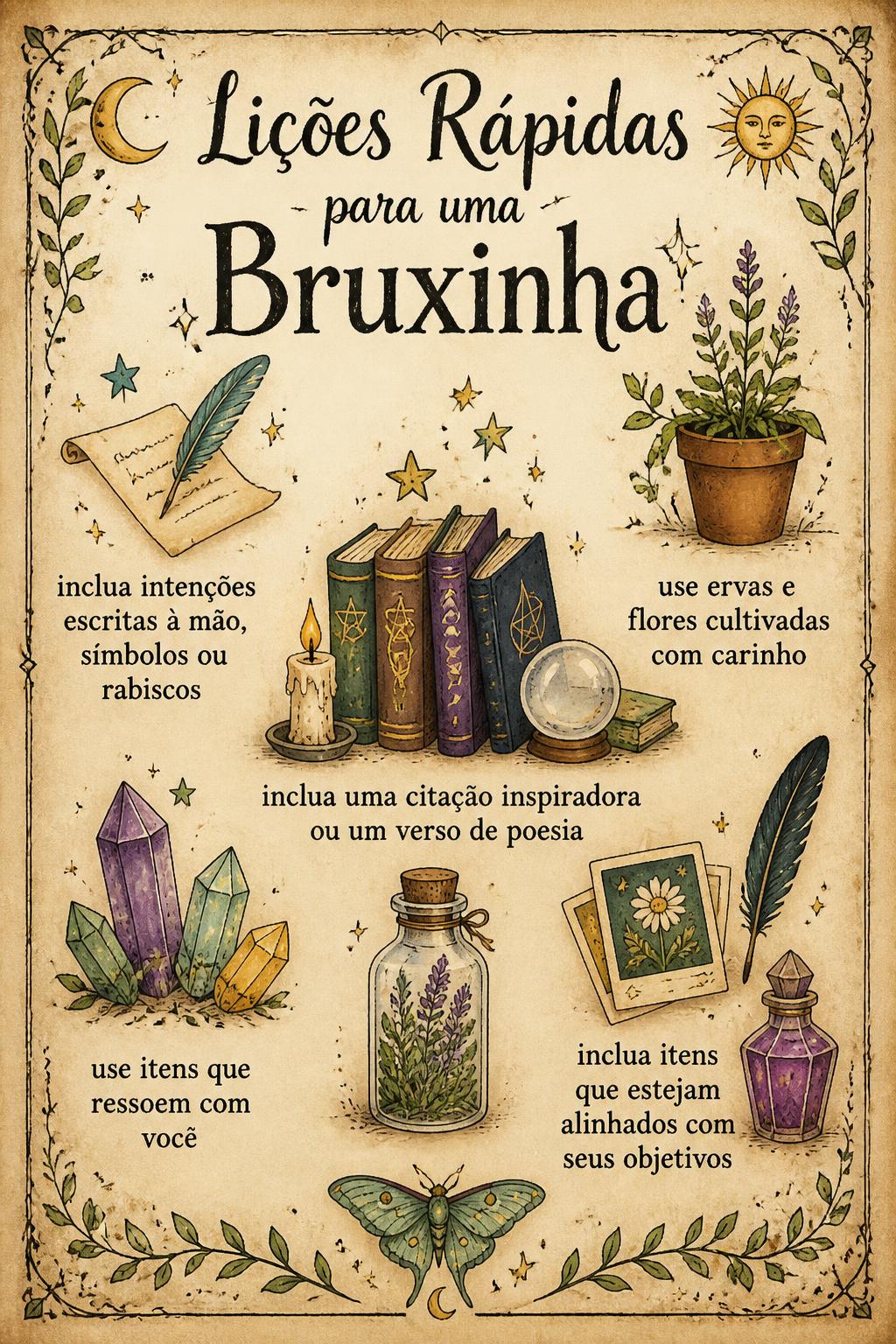 Lições Rápidas para uma Bruxinha