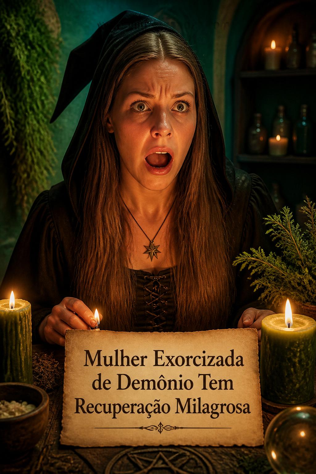 Mulher Exorcizada de Demônio Tem Recuperação Milagrosa