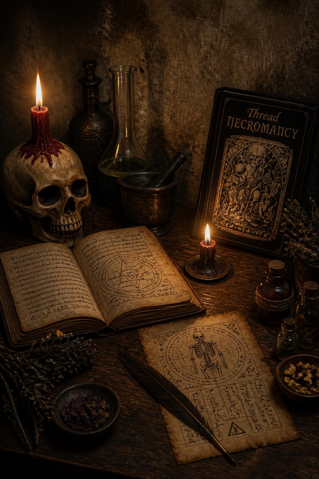 Necromancia. A arte de chamar os mortos