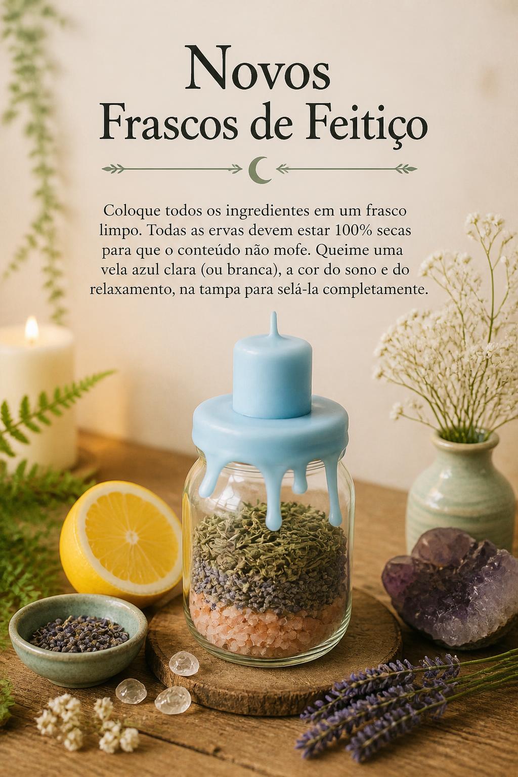 Novos Frascos de Feitiço
