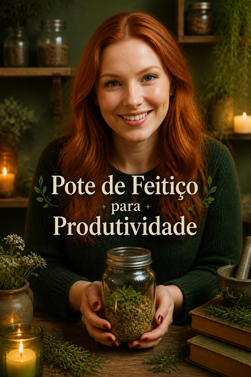 Pote de Feitiço para Produtividade