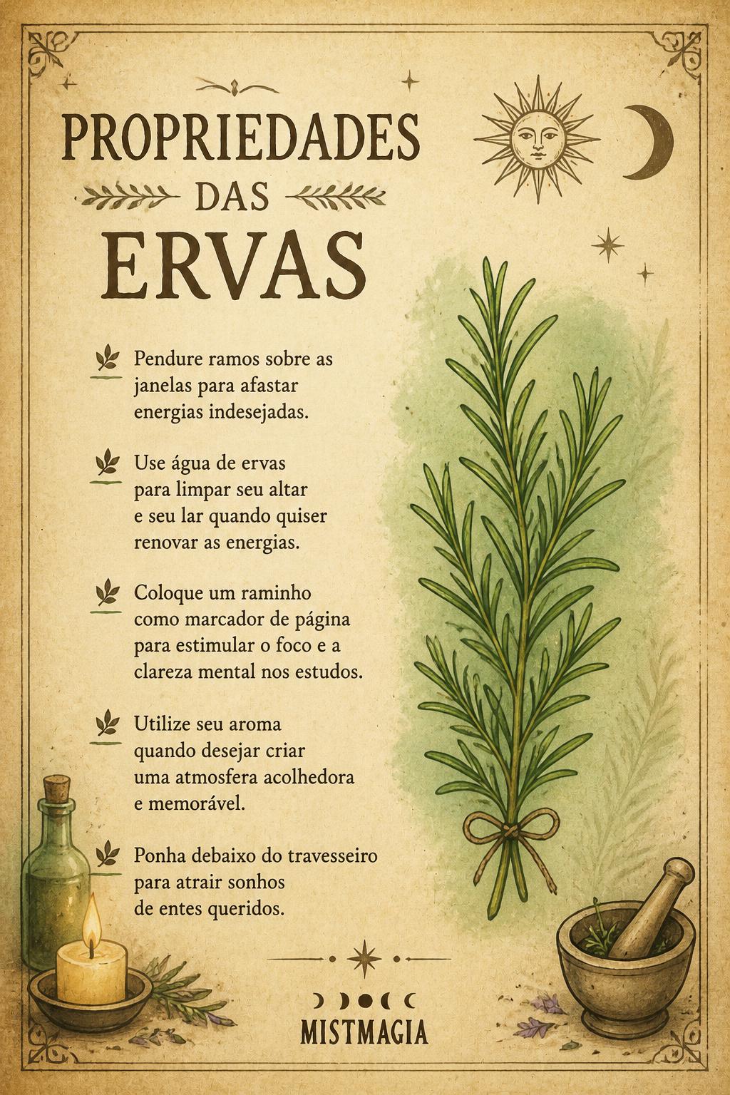 Propriedades das Ervas
