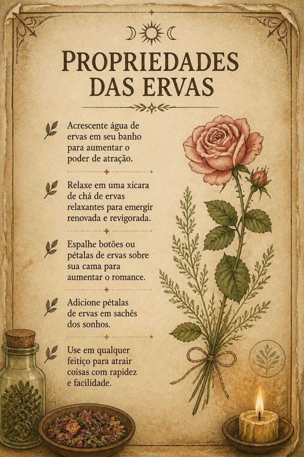 Propriedades das Ervas