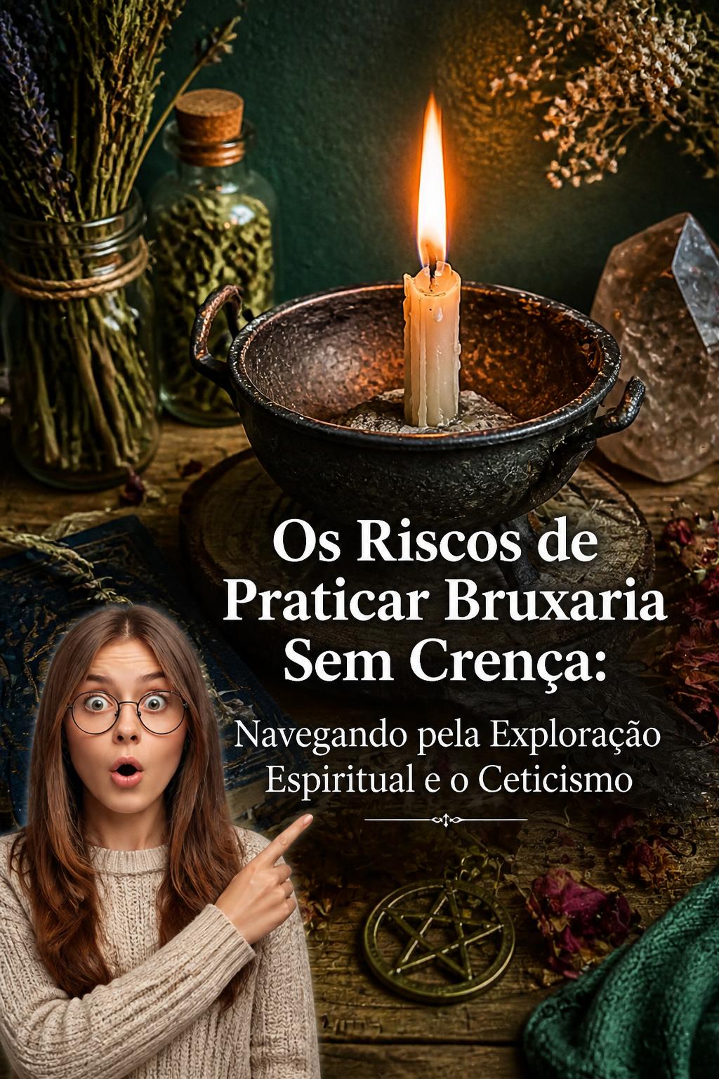 Os Riscos de Praticar Bruxaria Sem Crença: Navegando pela Exploração Espiritual e o Ceticismo