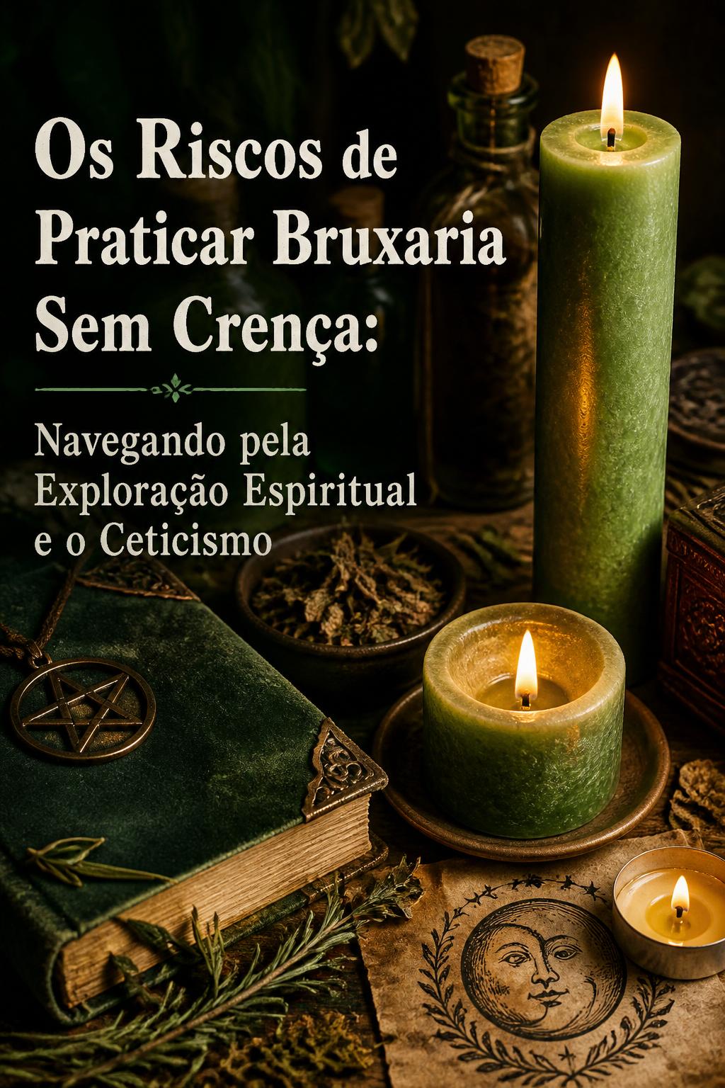 Os Riscos de Praticar Bruxaria Sem Crença: Navegando pela Exploração Espiritual e o Ceticismo