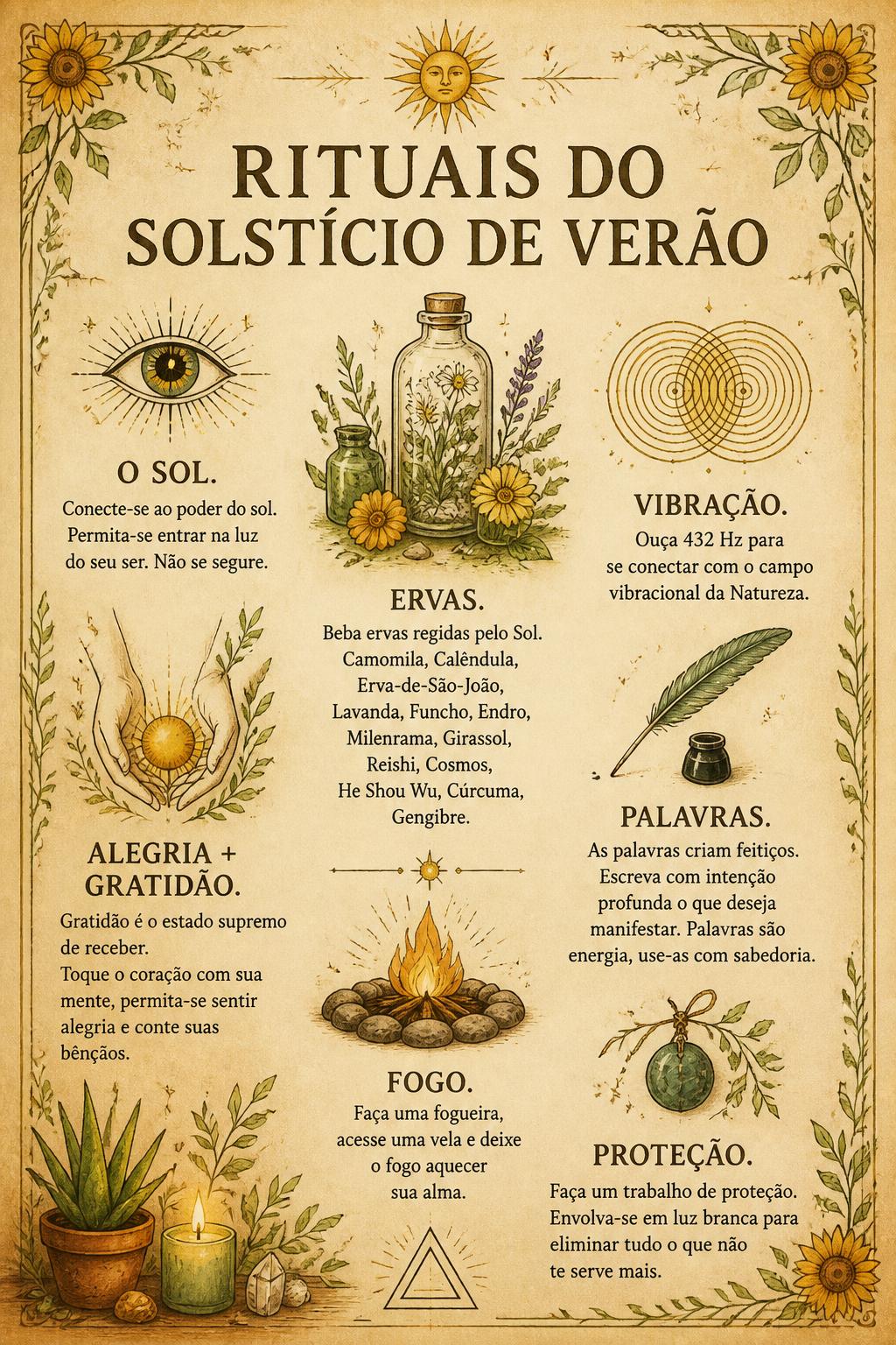 Rituais do Solstício de Verão